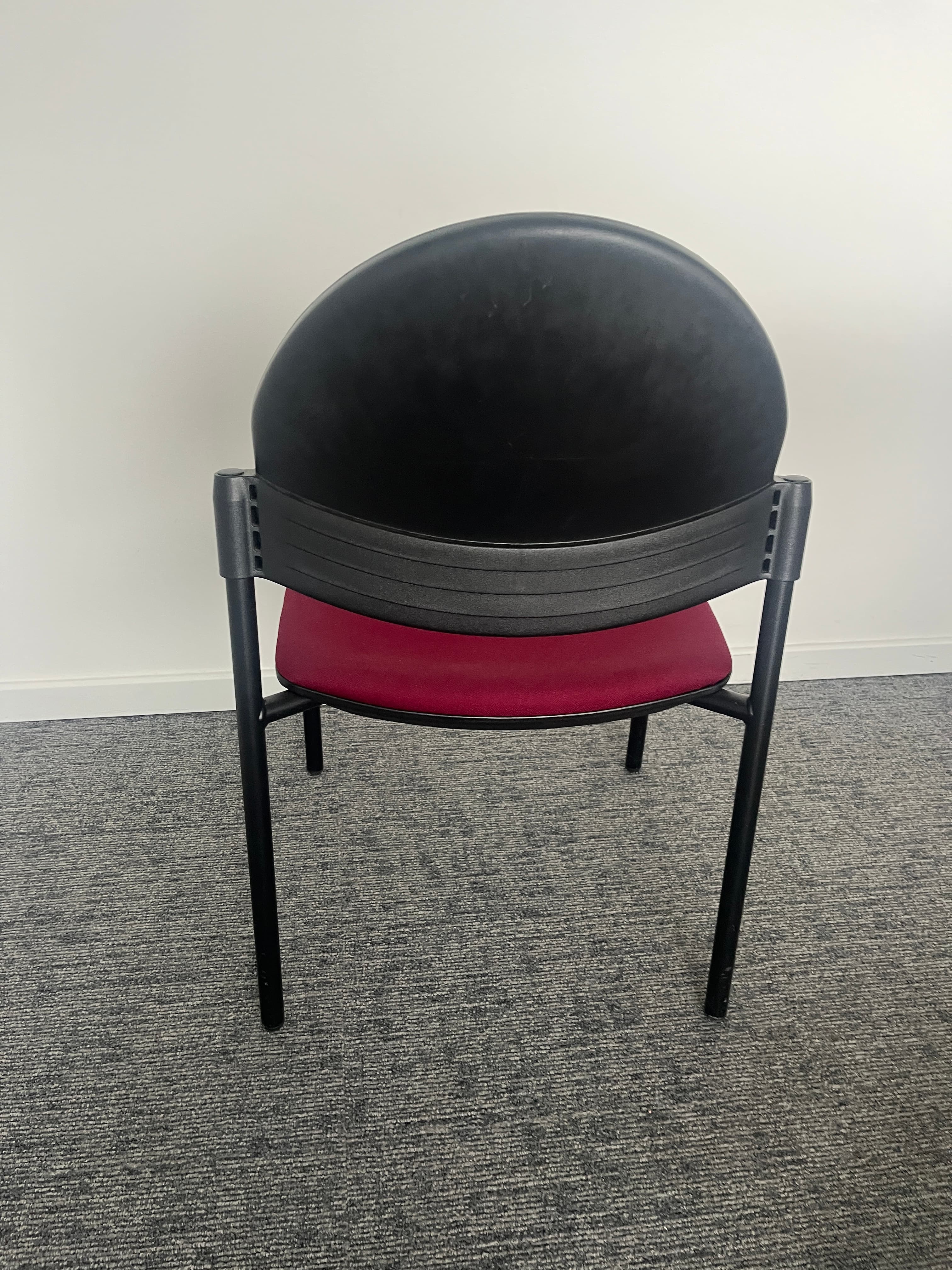 Bordeau Red meeting chair-4