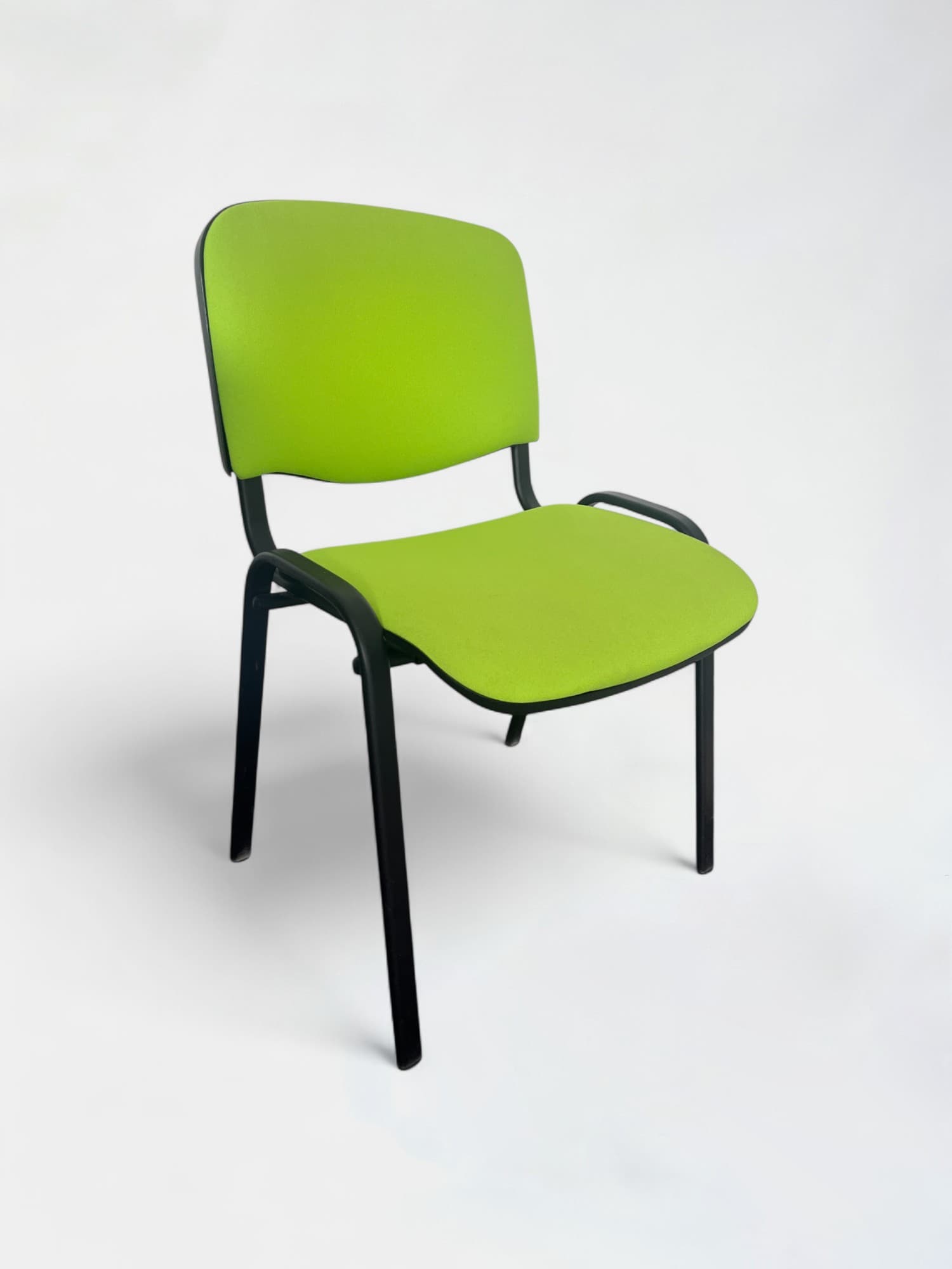 Nowystyle flash green meeting chair without armrests