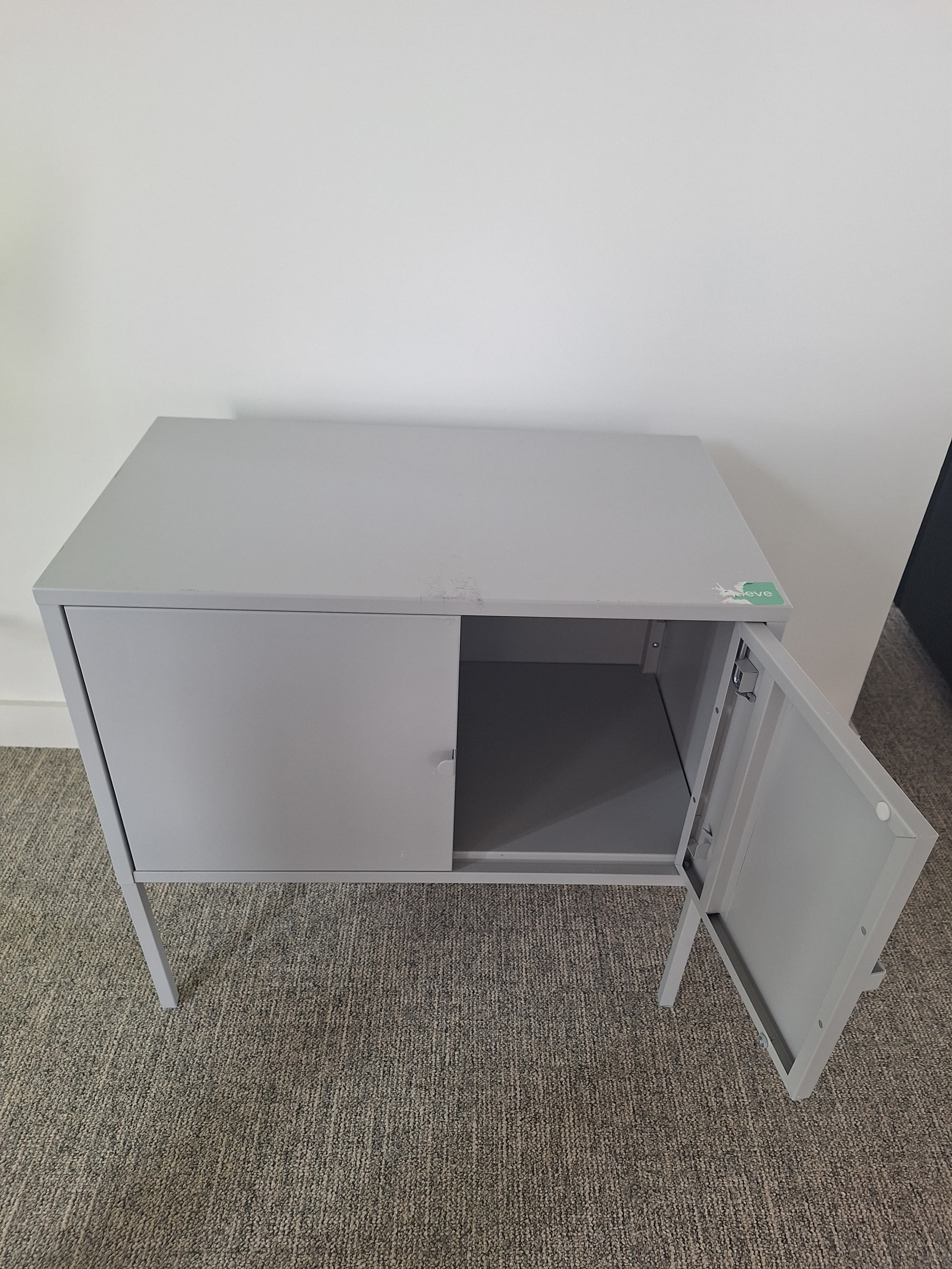 Small metal cupboard 60cm-2