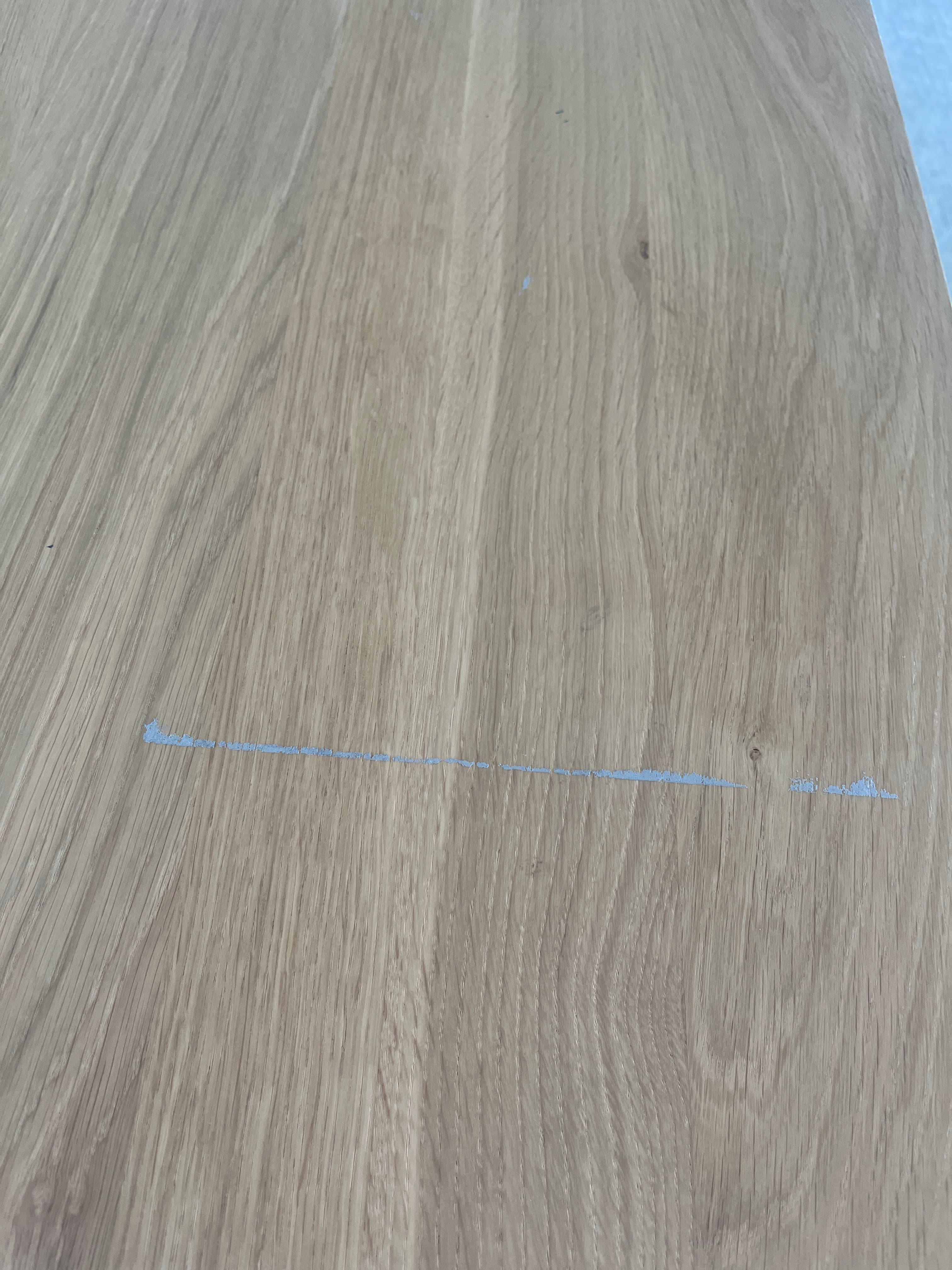 Wooden high table with black structure-3