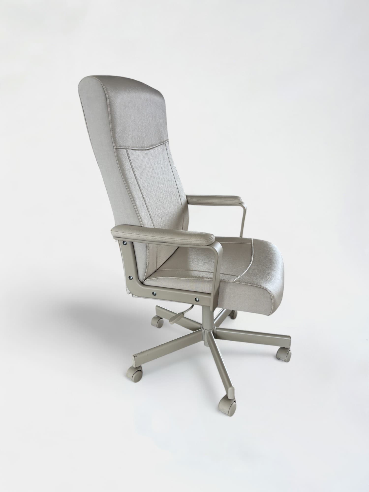 Ikea white office chair-0