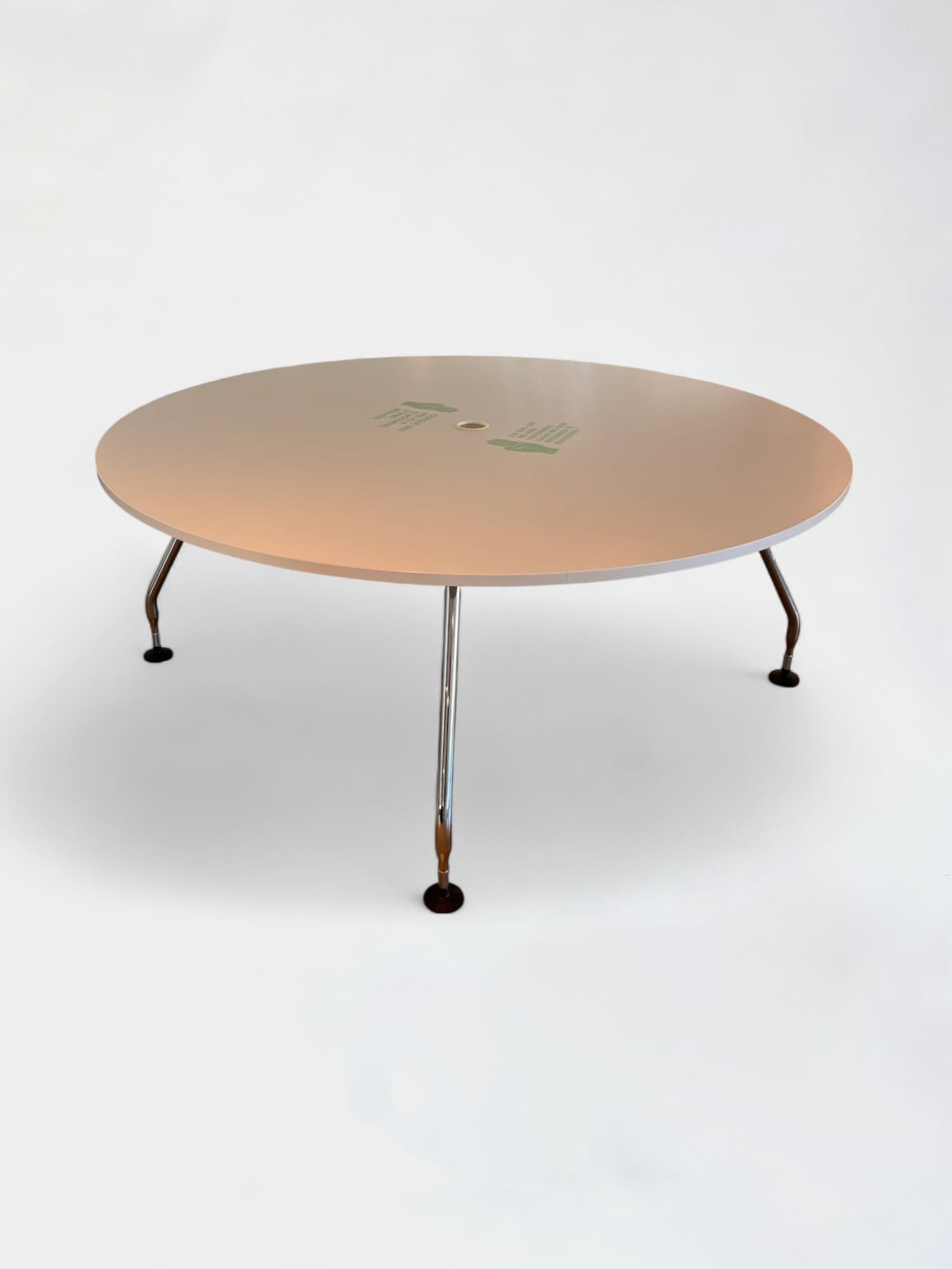 Vitra Ad Hoc 180cm white round table-0