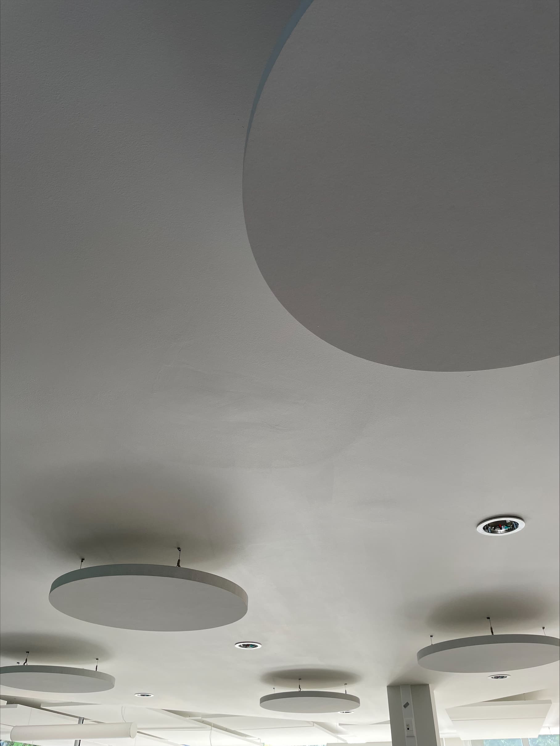 Round acoustic panel for wall mounting-2