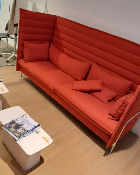 Vitra Red Acoustic Phonebooth Sofa (canapé acoustique)-0