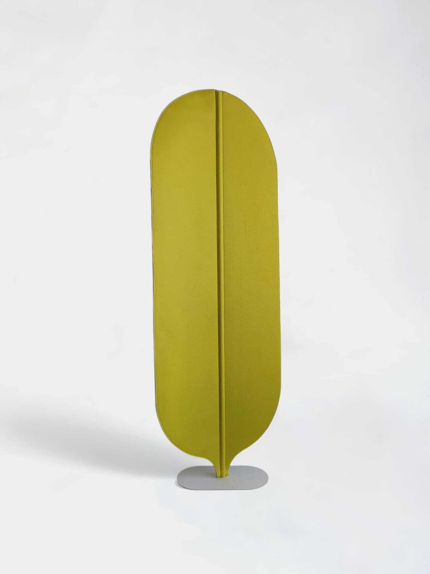 Grand écran vert en forme de feuille-0