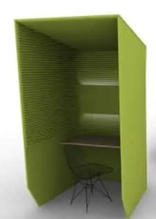 Buzzi Space green phone booth-1