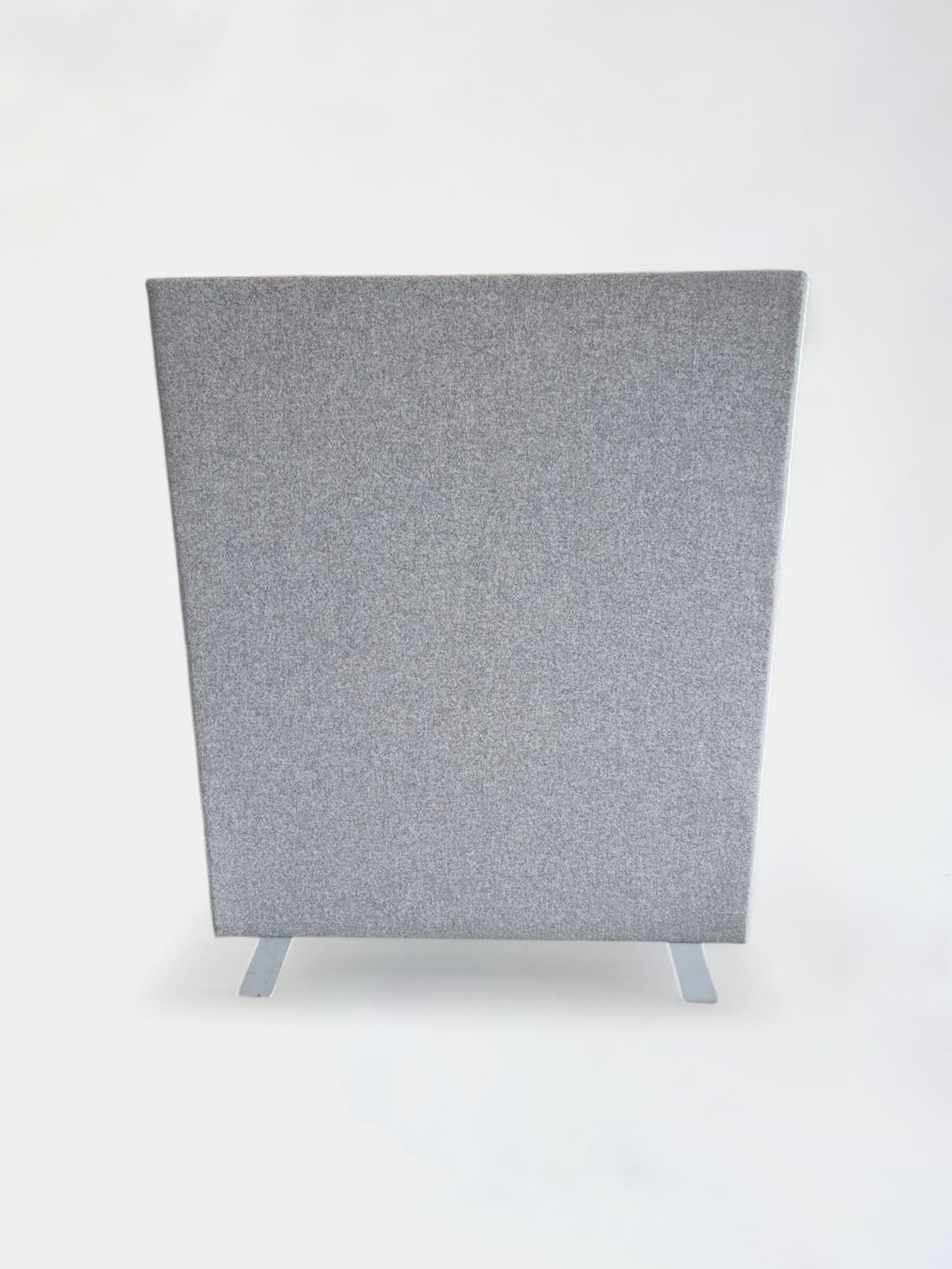 Grijze stoffen akoestische scheidingswand-0