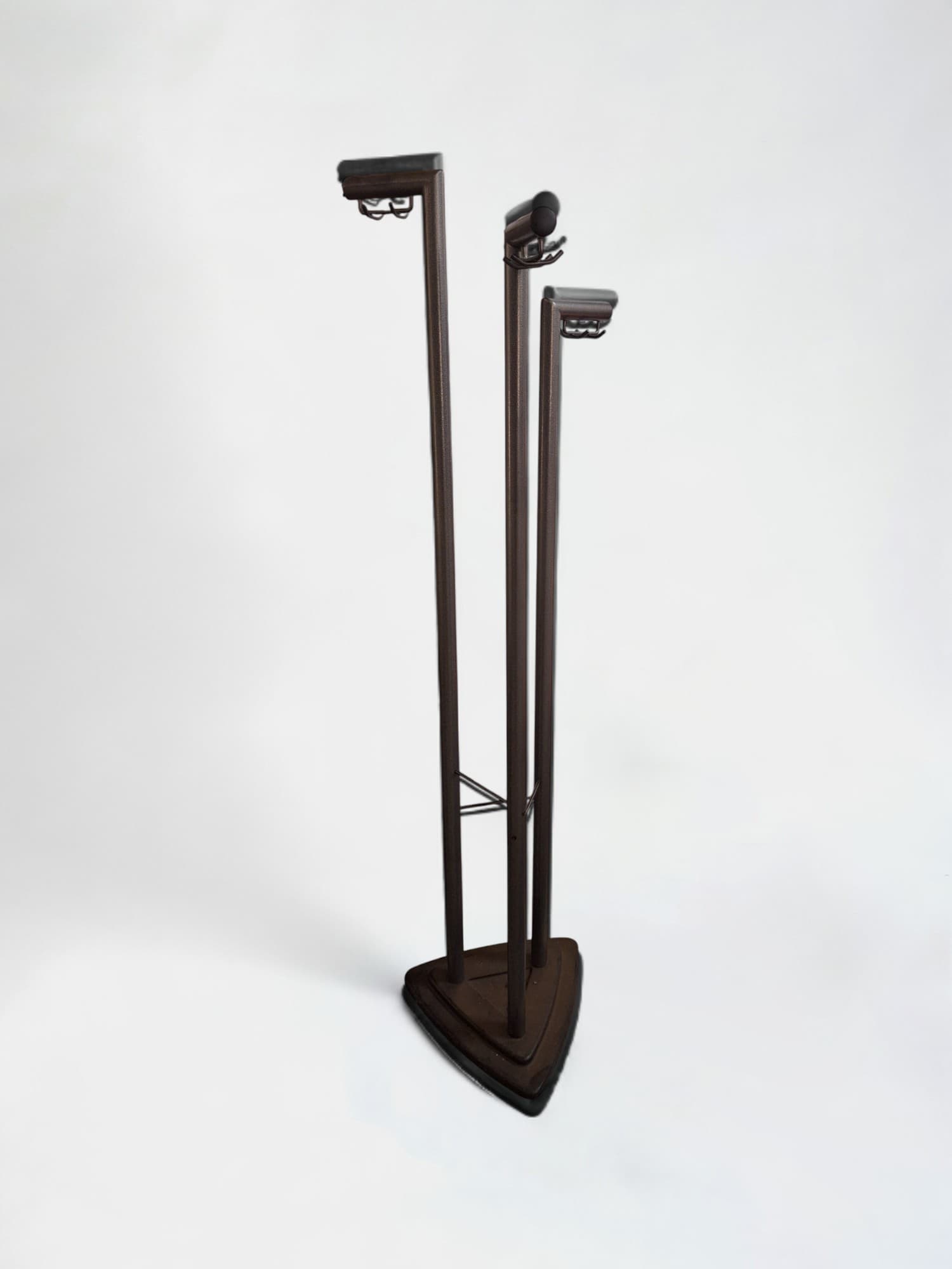 Porte-manteau gris métallisé-0