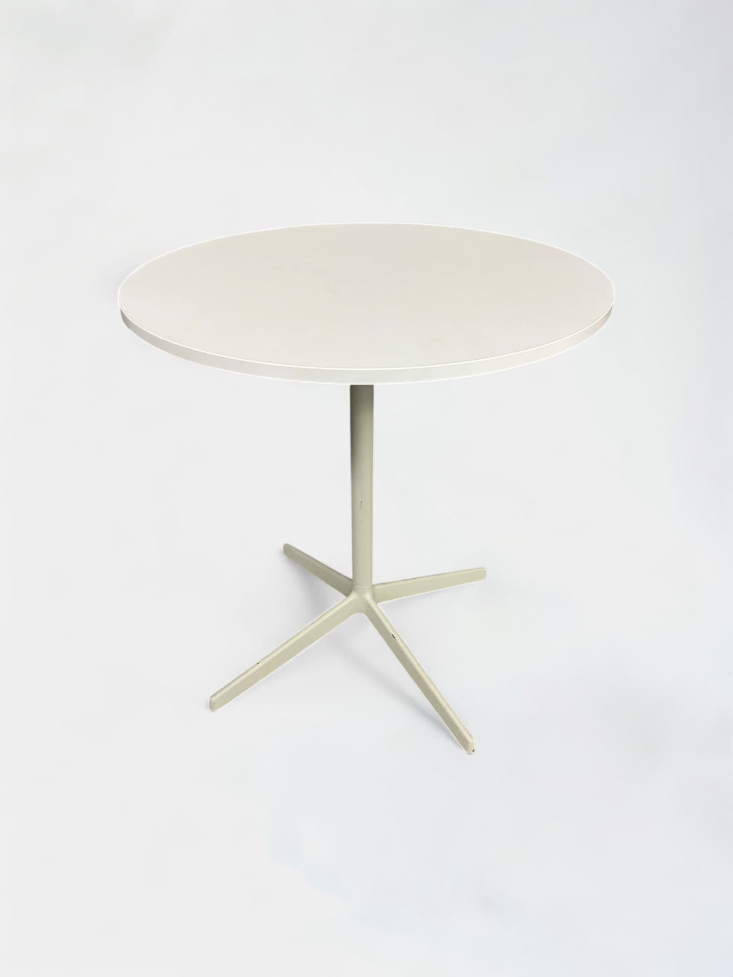 70cm white rond table-0