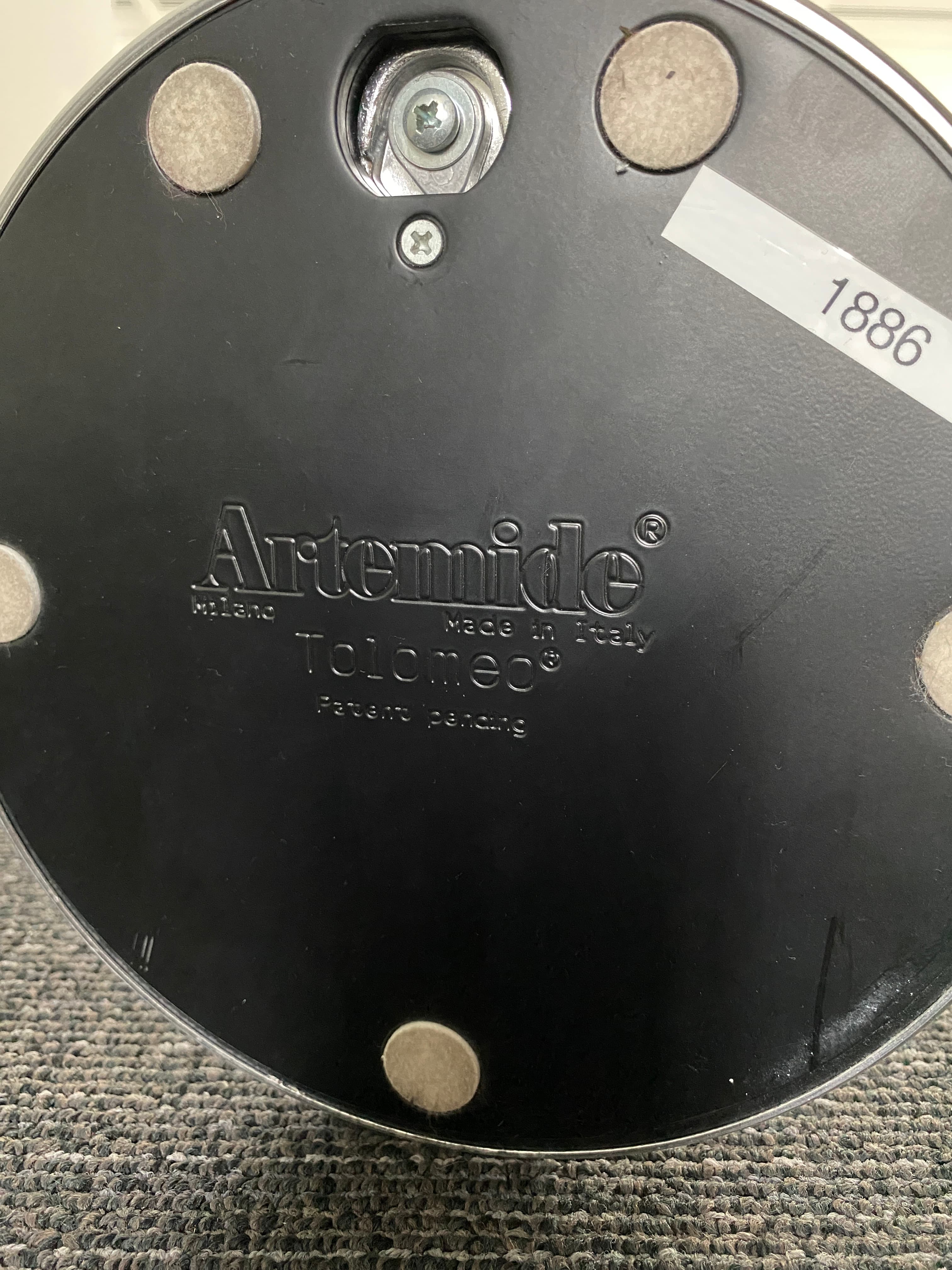 Artemide Tolomeo Zilver Metalen Verstelbare Lamp met Strak Ontwerp-6