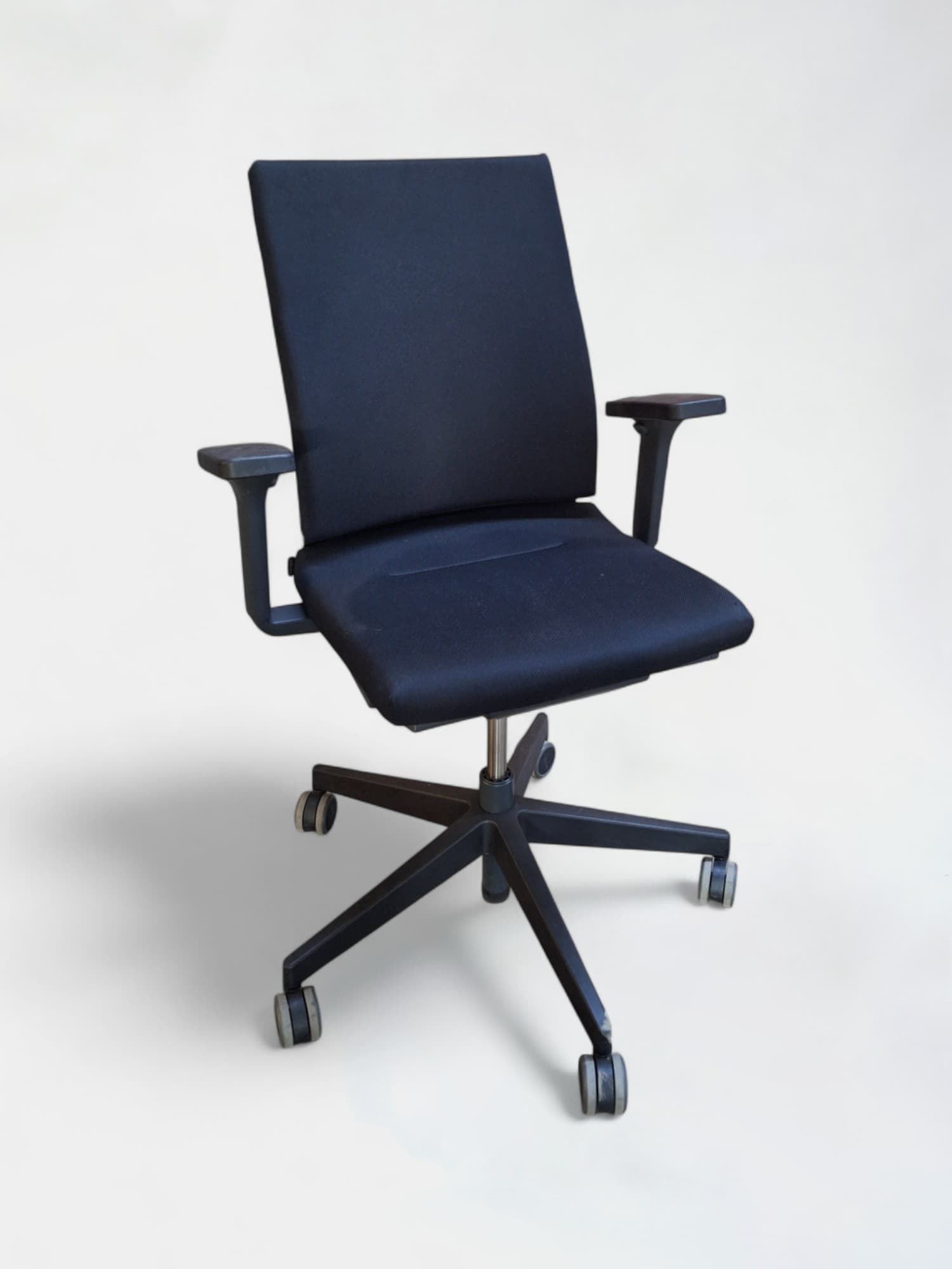 Chaise de bureau Wilkhahn gris noir-0