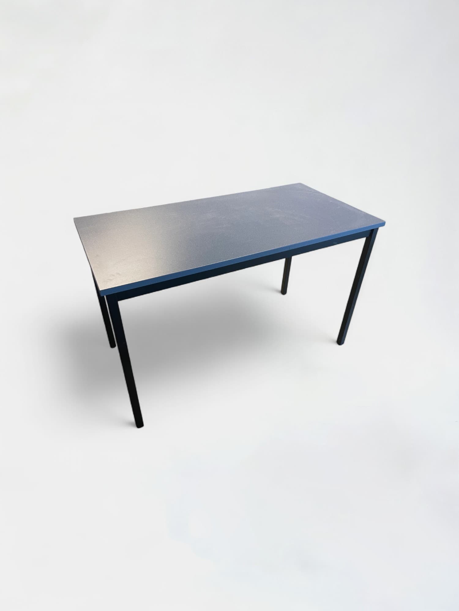 Small blue-grey vintage table-0