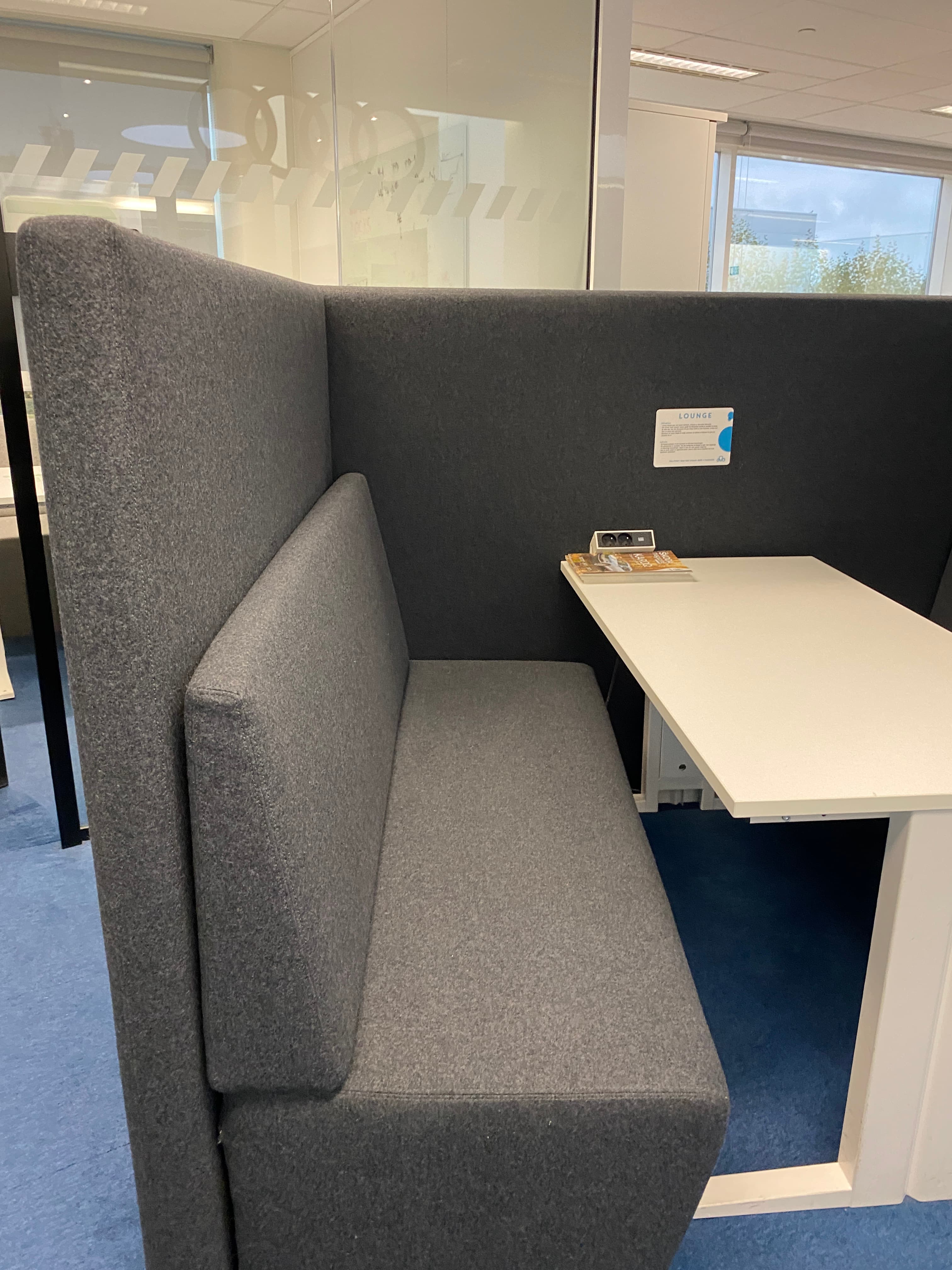 Nnof Dark grey Alcove