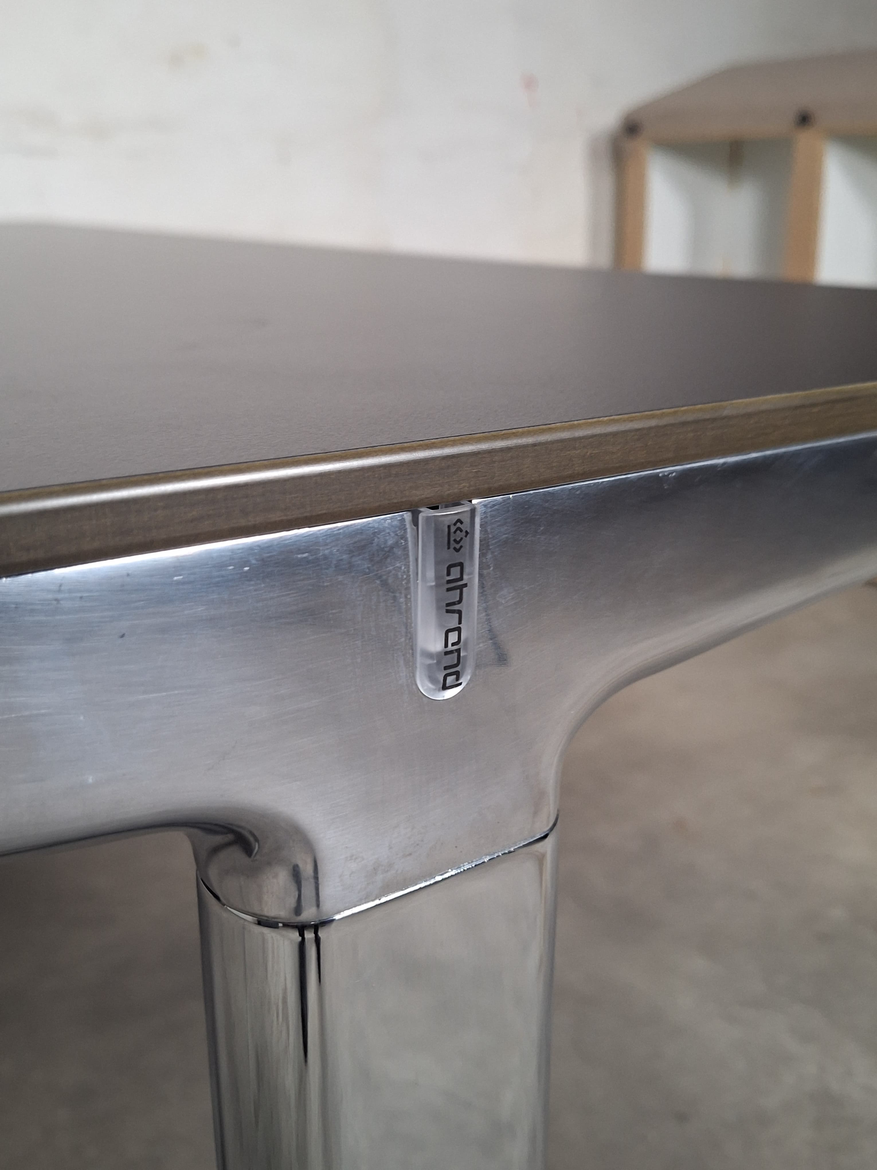 Ahrend 180cm black table top without castors-4