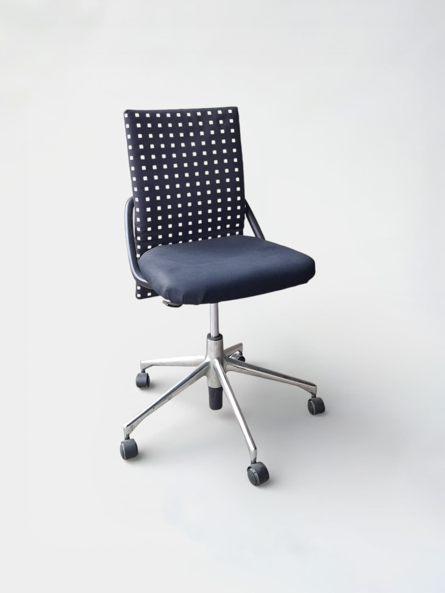 Vitra Vintage Black cushion office chair-0