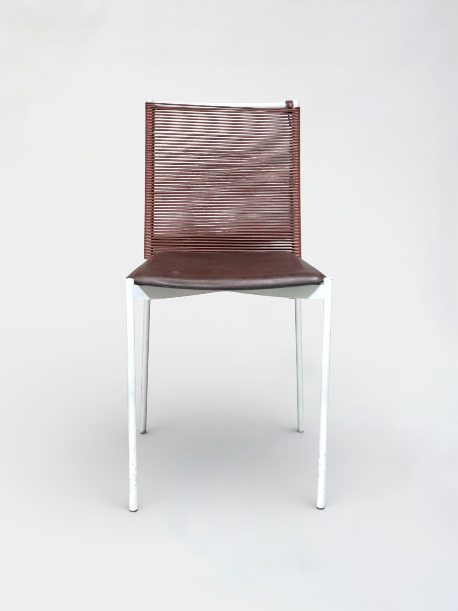 FLY-LINE stapelbare donkerrode elastische stoel-1