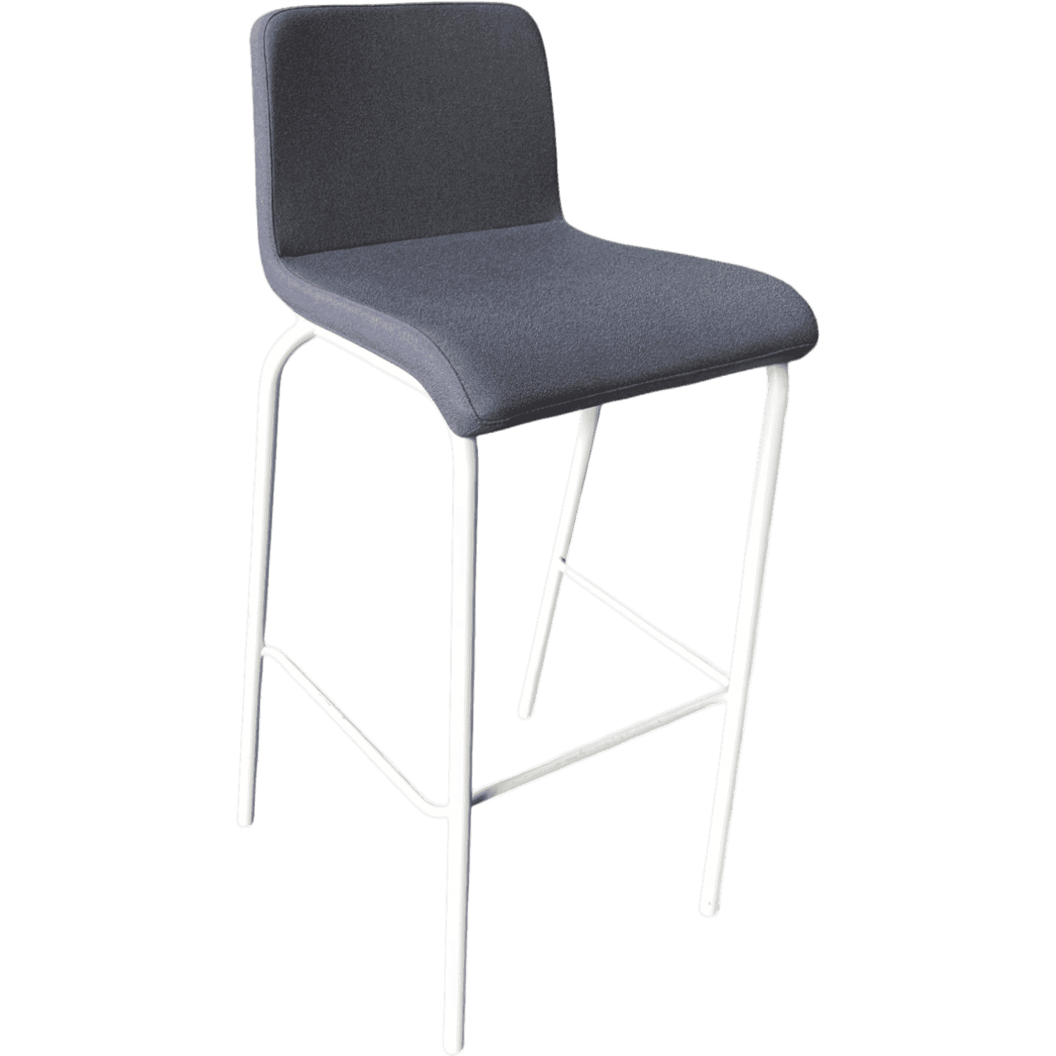 Steelcase Grey high chair on white legs product image