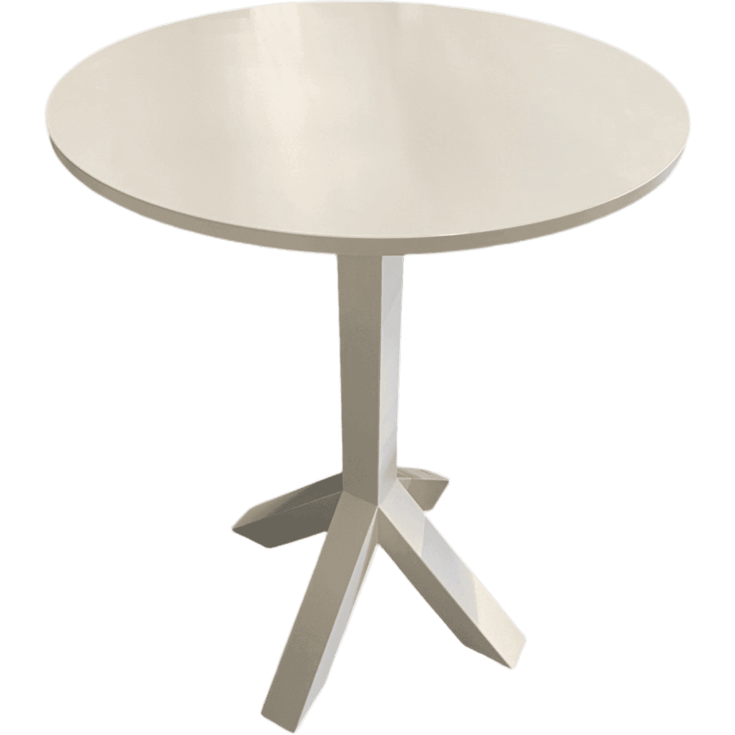 Gispen Dukalf 80cm Round White High table product image
