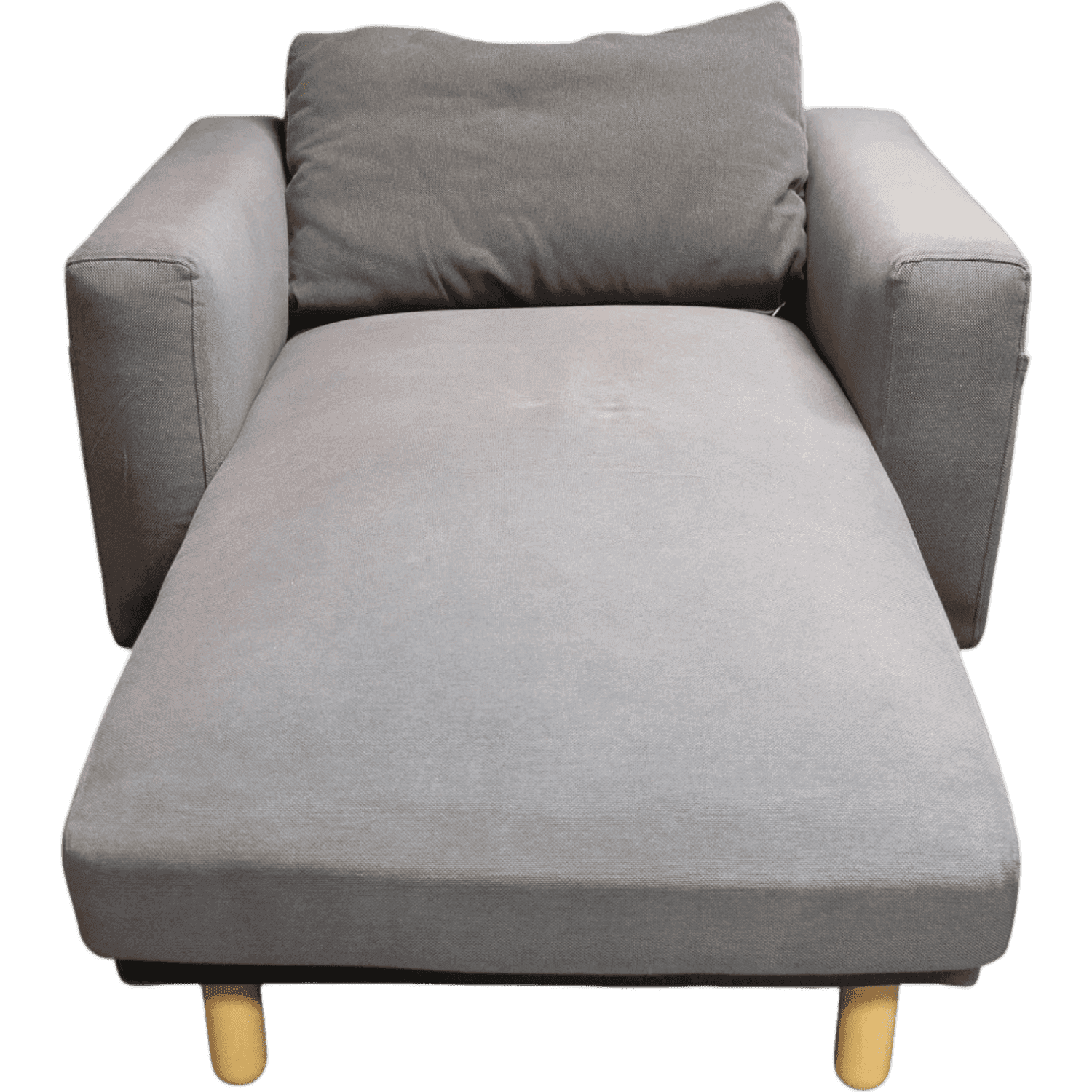 Meridian taupe gray armchair product image