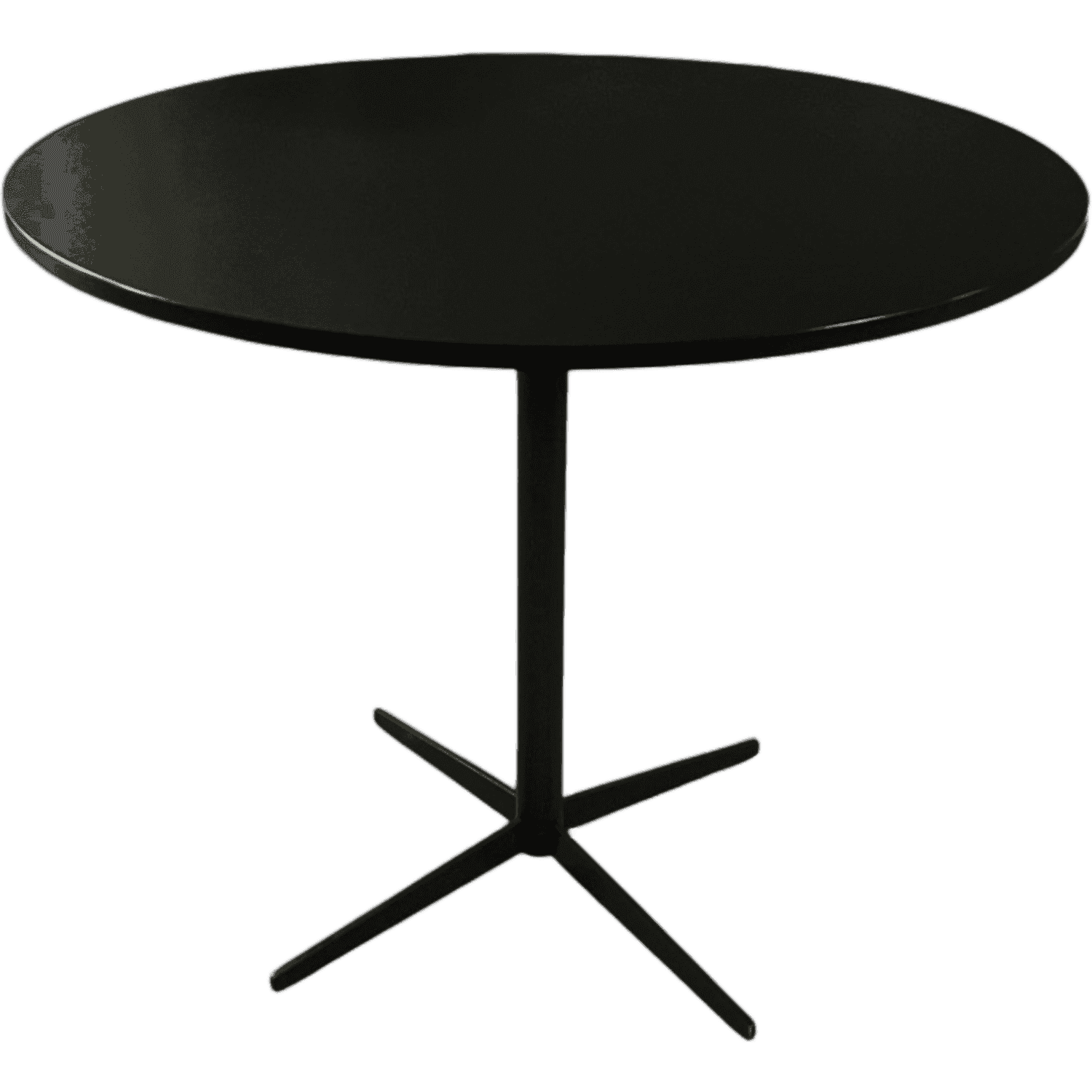 Black round table product image