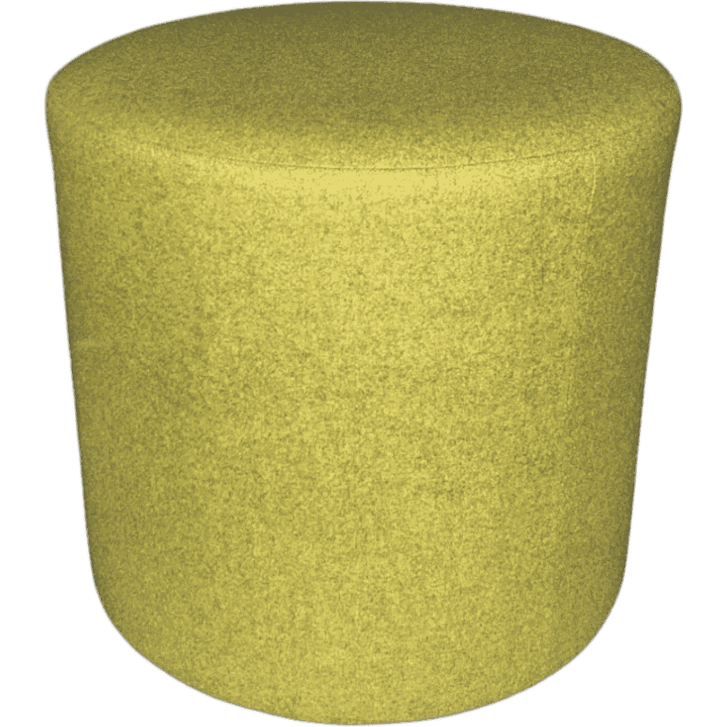 Light kaki Mottled round pouf product image