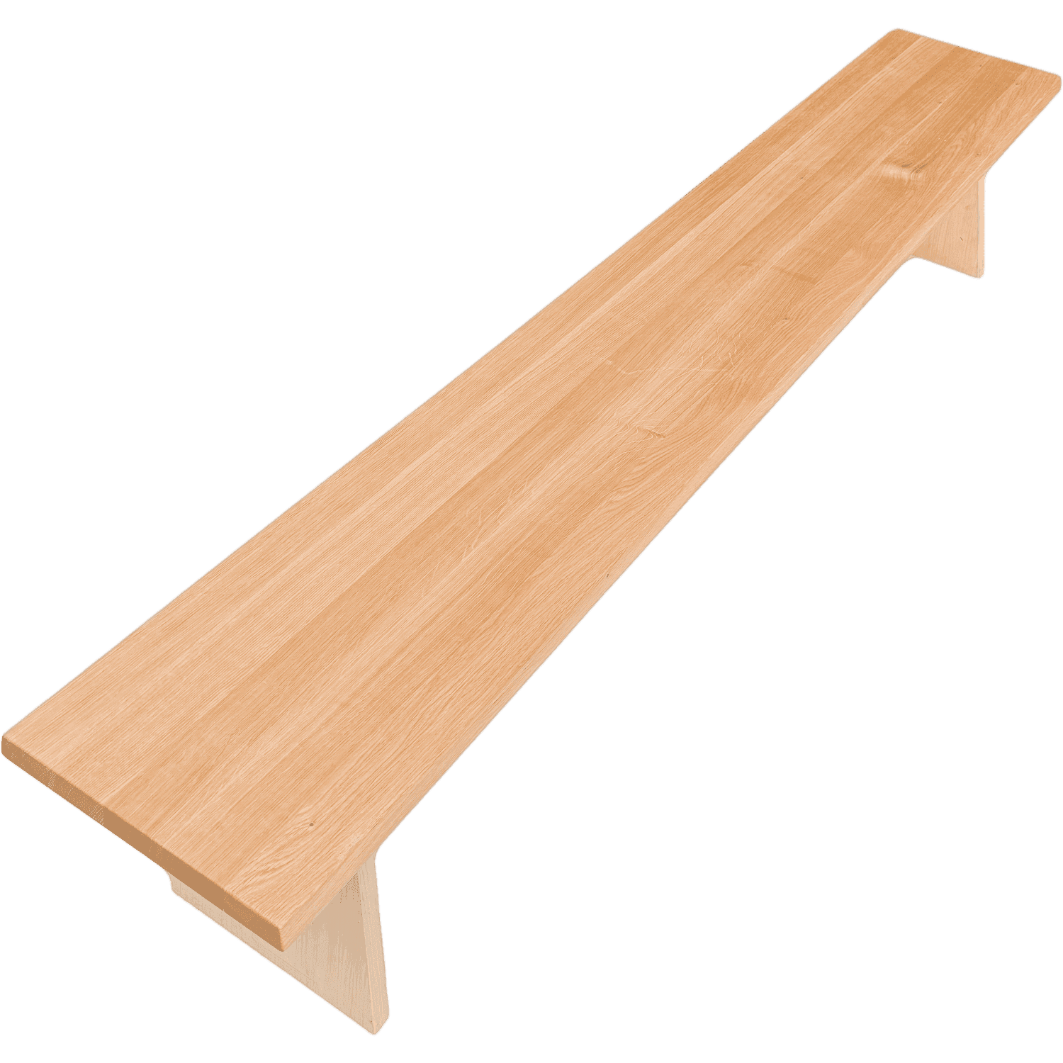 CRUSO Natural Oak Solid Wood Bench - 240cm product image