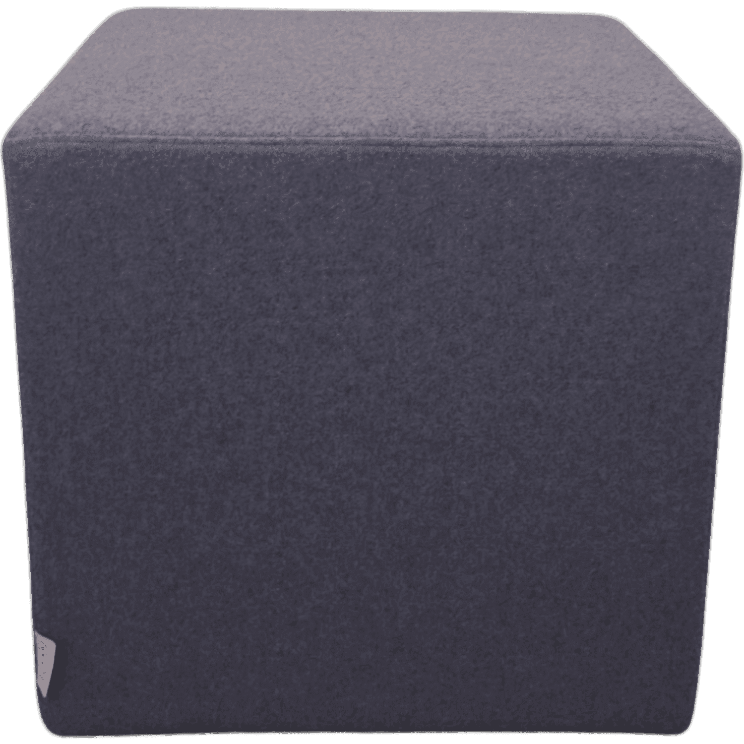 Nnof blue-grey pouf on wheels product image