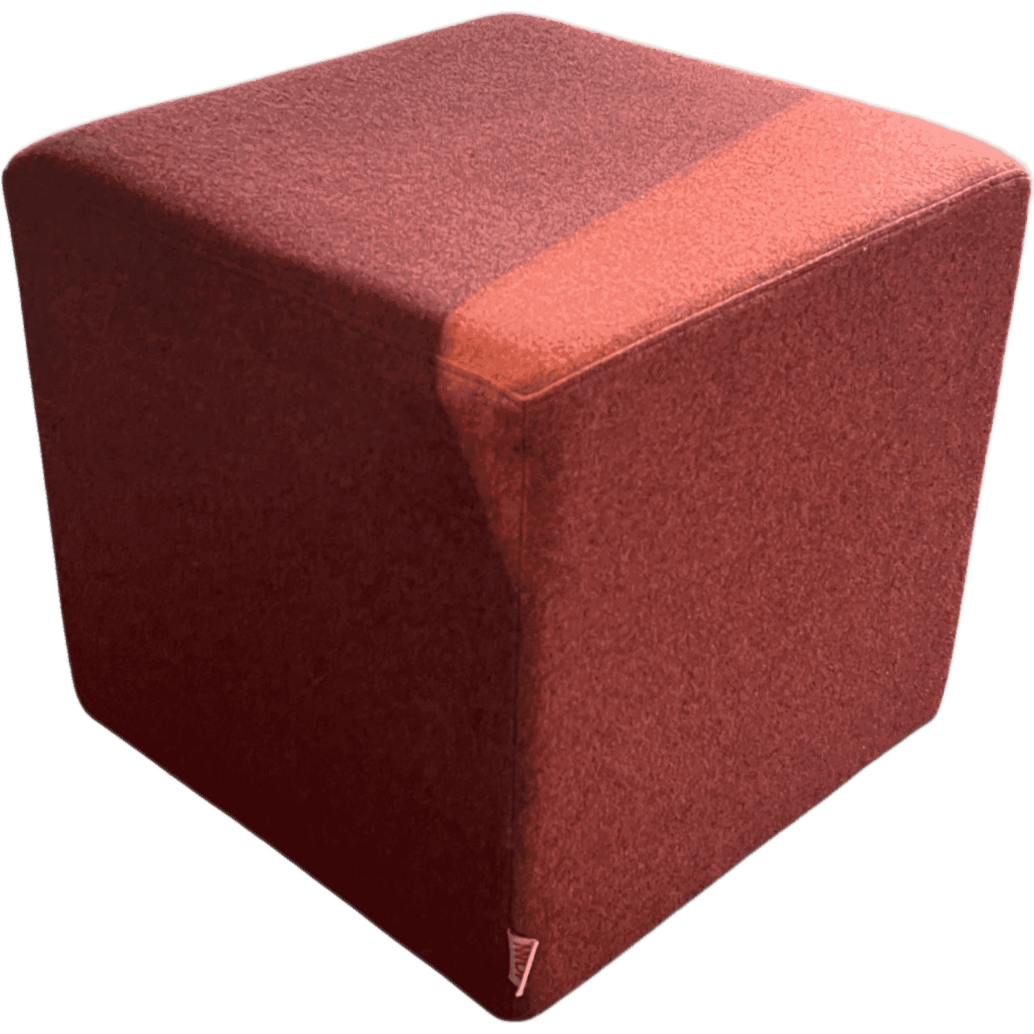 NNOF cherry pink pouf on wheels product image