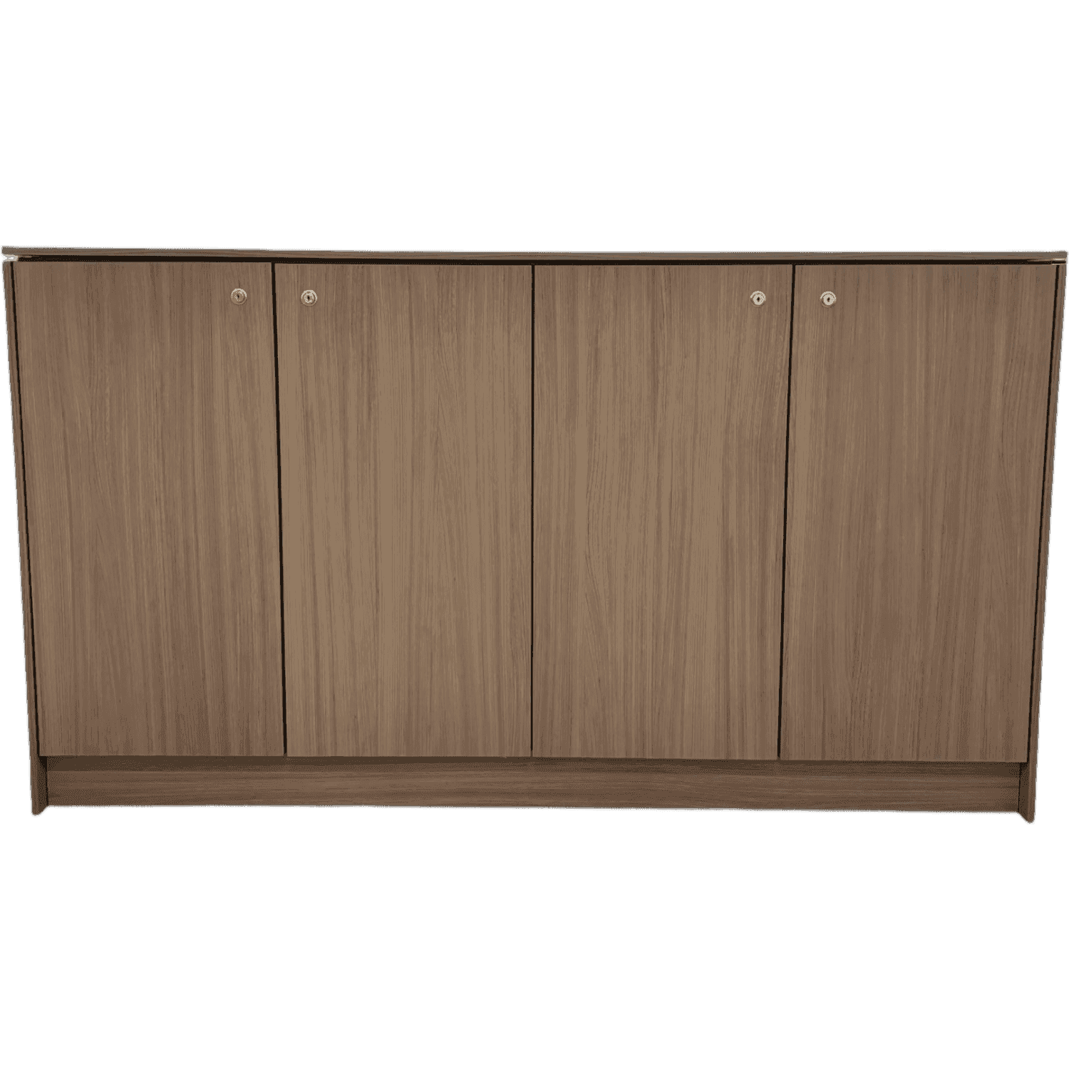4 doors Wood storage with keys product image