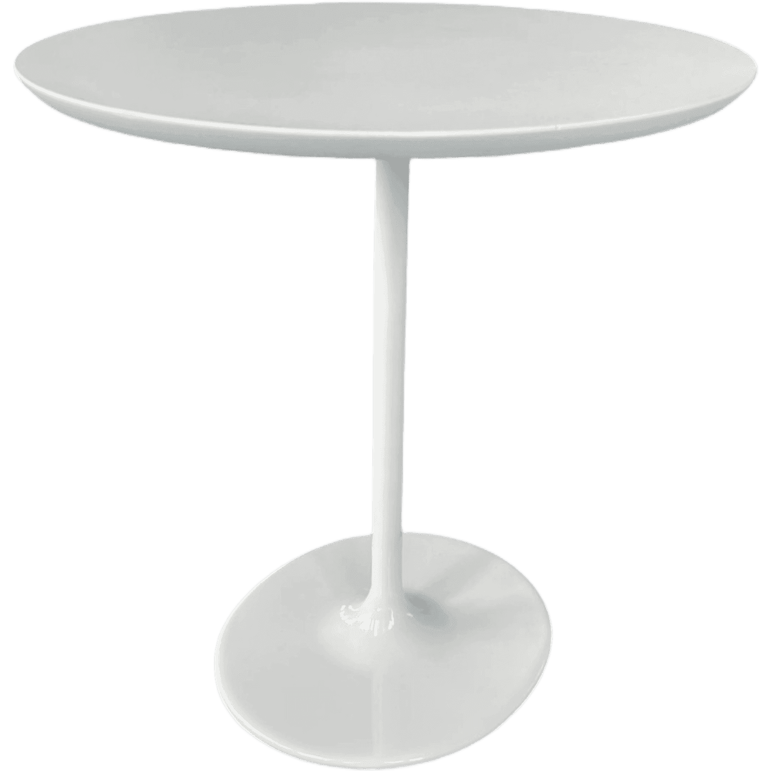 Arper 50cm white oval coffee table product image