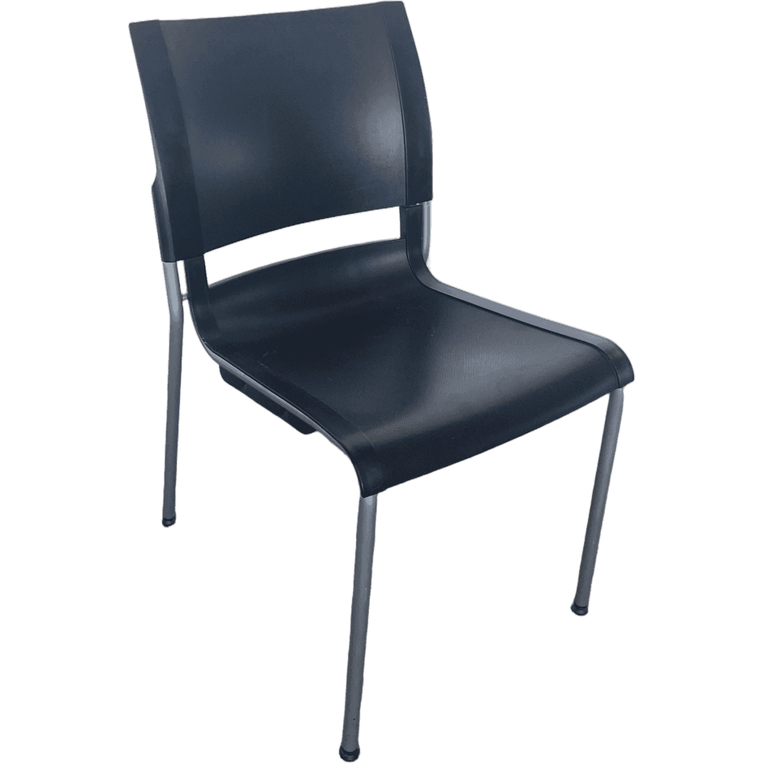 Akaba Black Plastic Stackable Chair product image