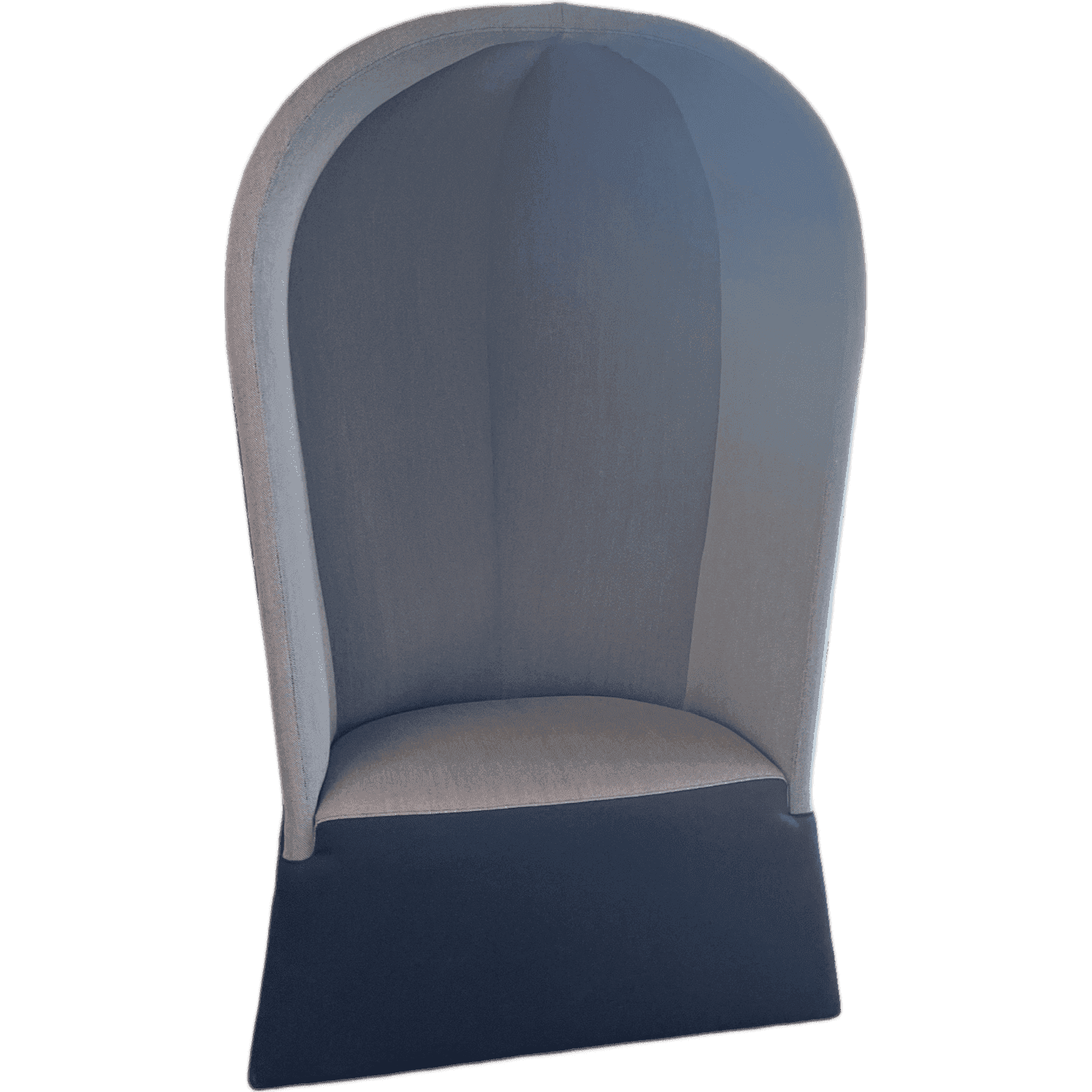 Ahrend - Kaigan Gray And Navy Blue Fabric Acoustic Seating product image