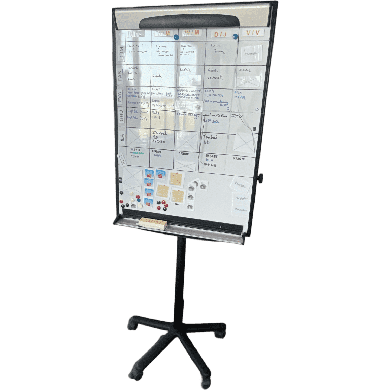 White Metal Whiteboard product image
