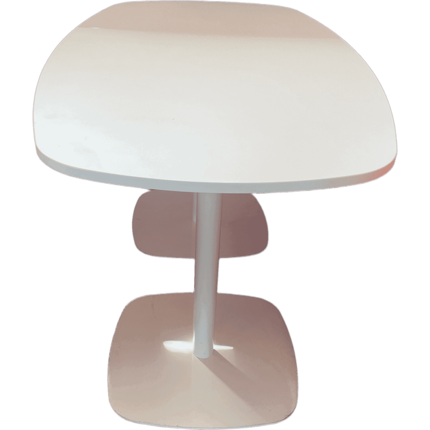 140cm White Metal Table product image