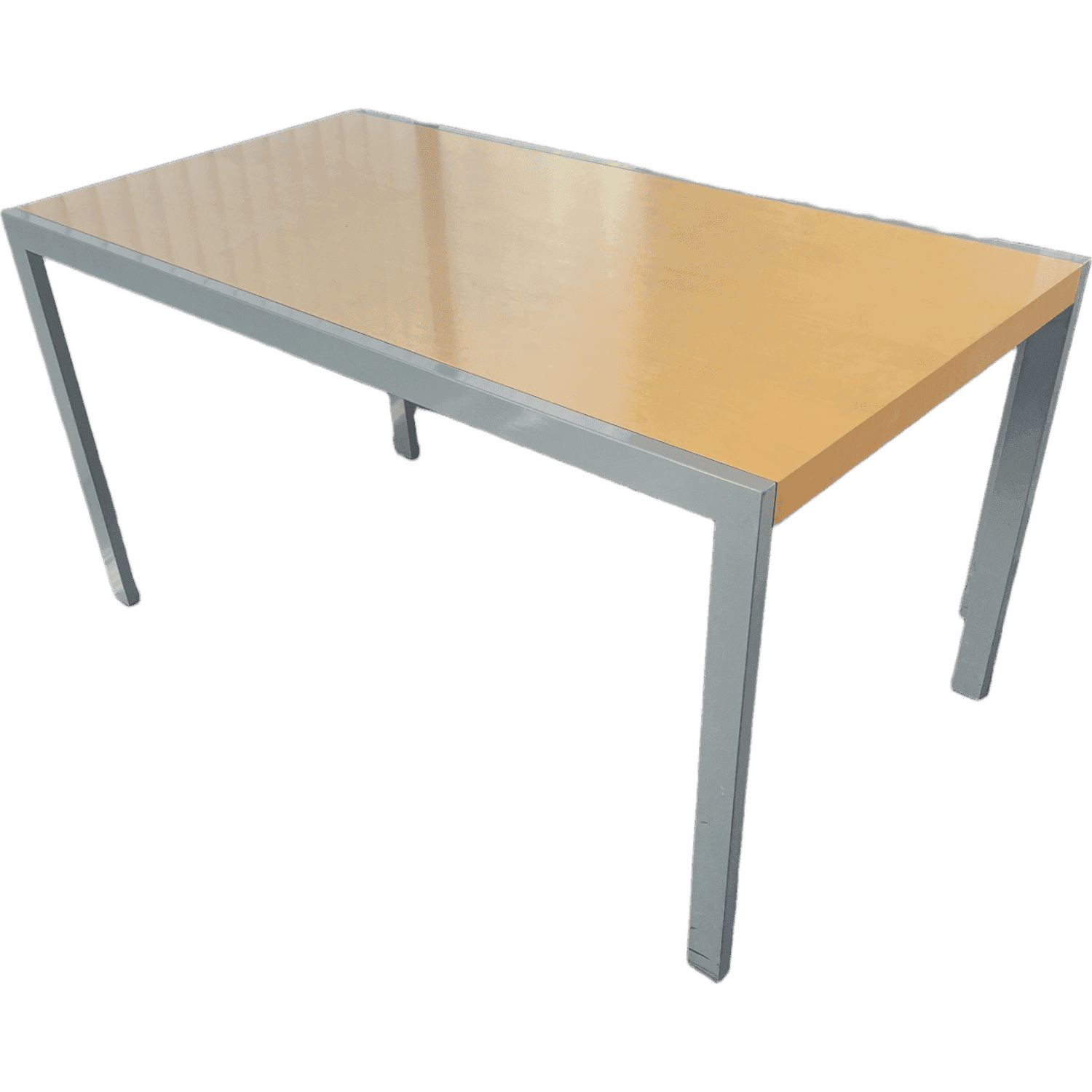 140cm Tan Wood Table product image