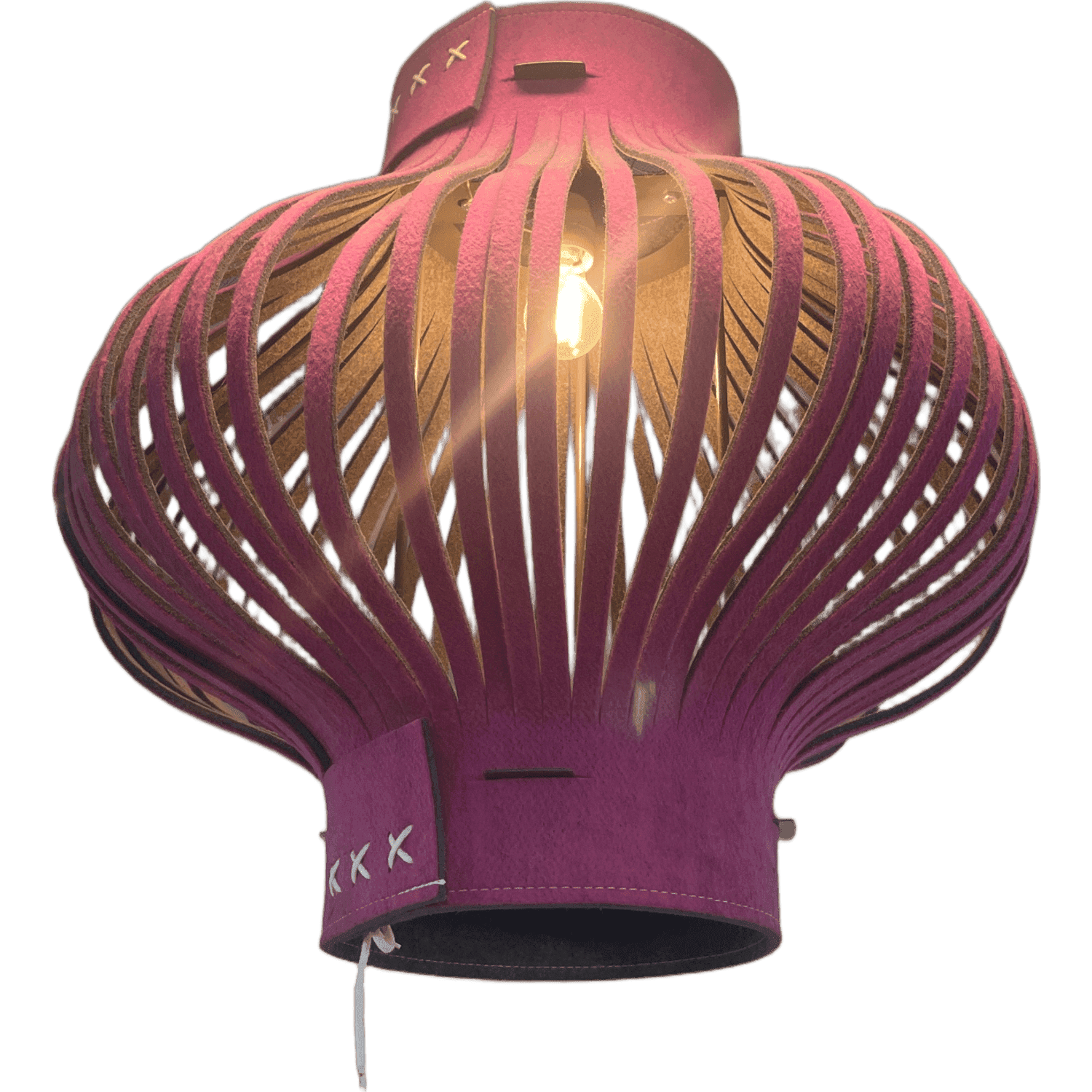 Buzzi Space - BuzziLight Mono Purple Fabric Hanging Lamp product image