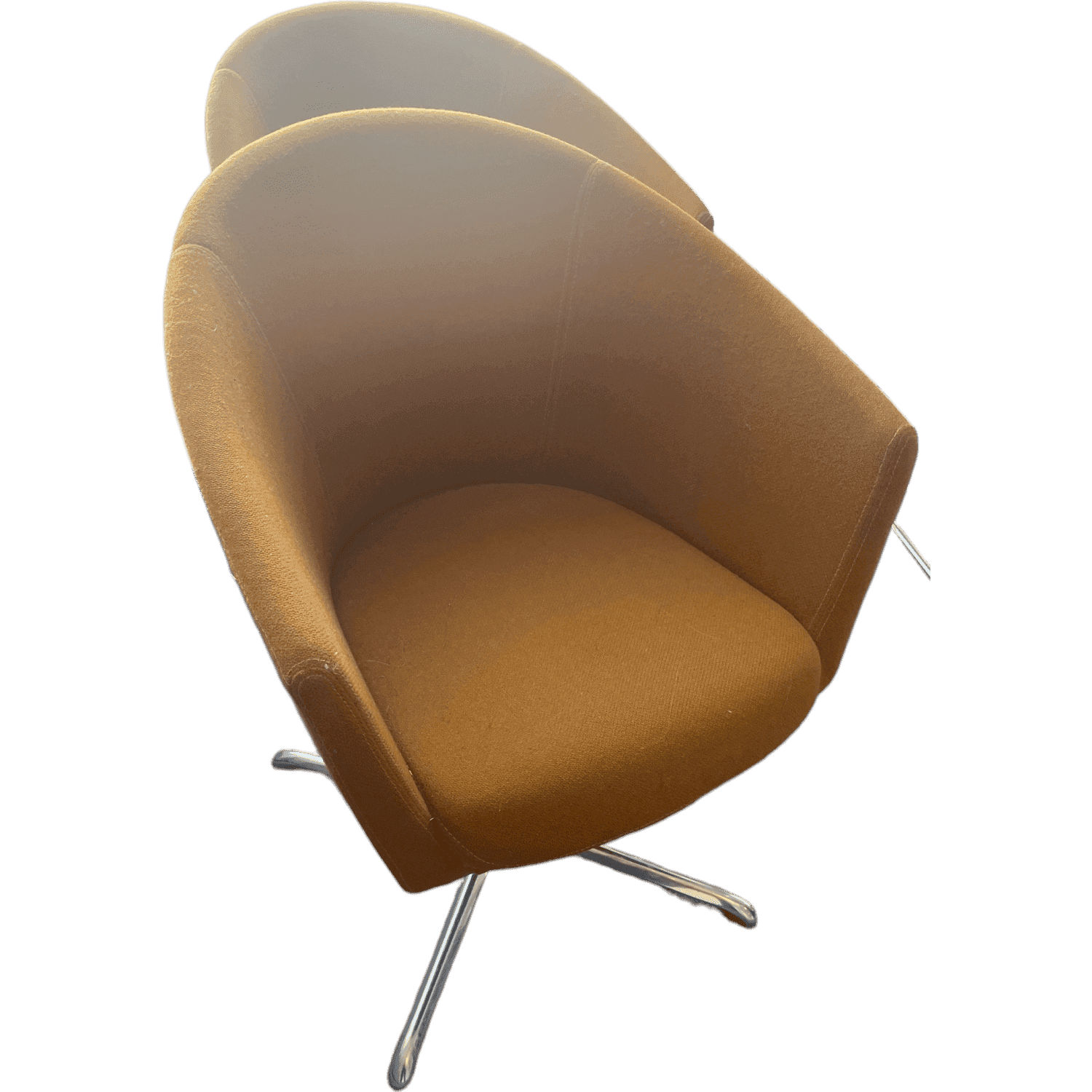 Artifort Mustard Fabric Armchair product image