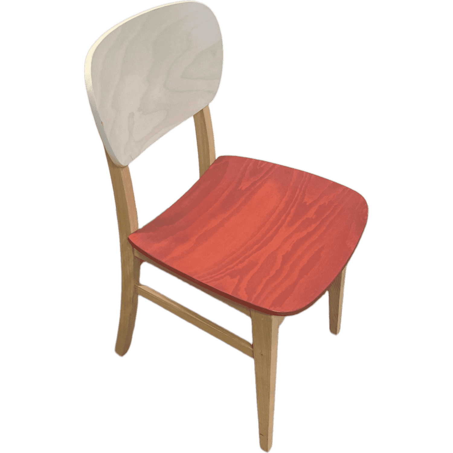 Zcreation Wood Multi Color Cantine Chair product image