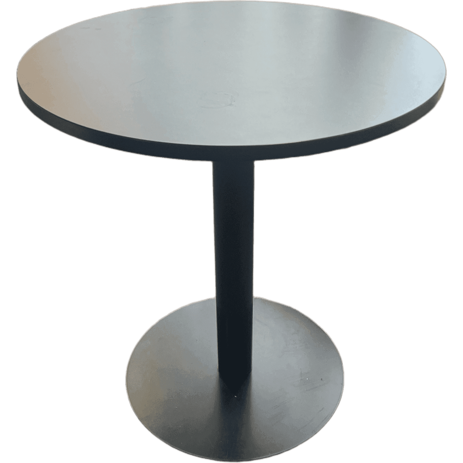 70cm Black Metal Round Table product image