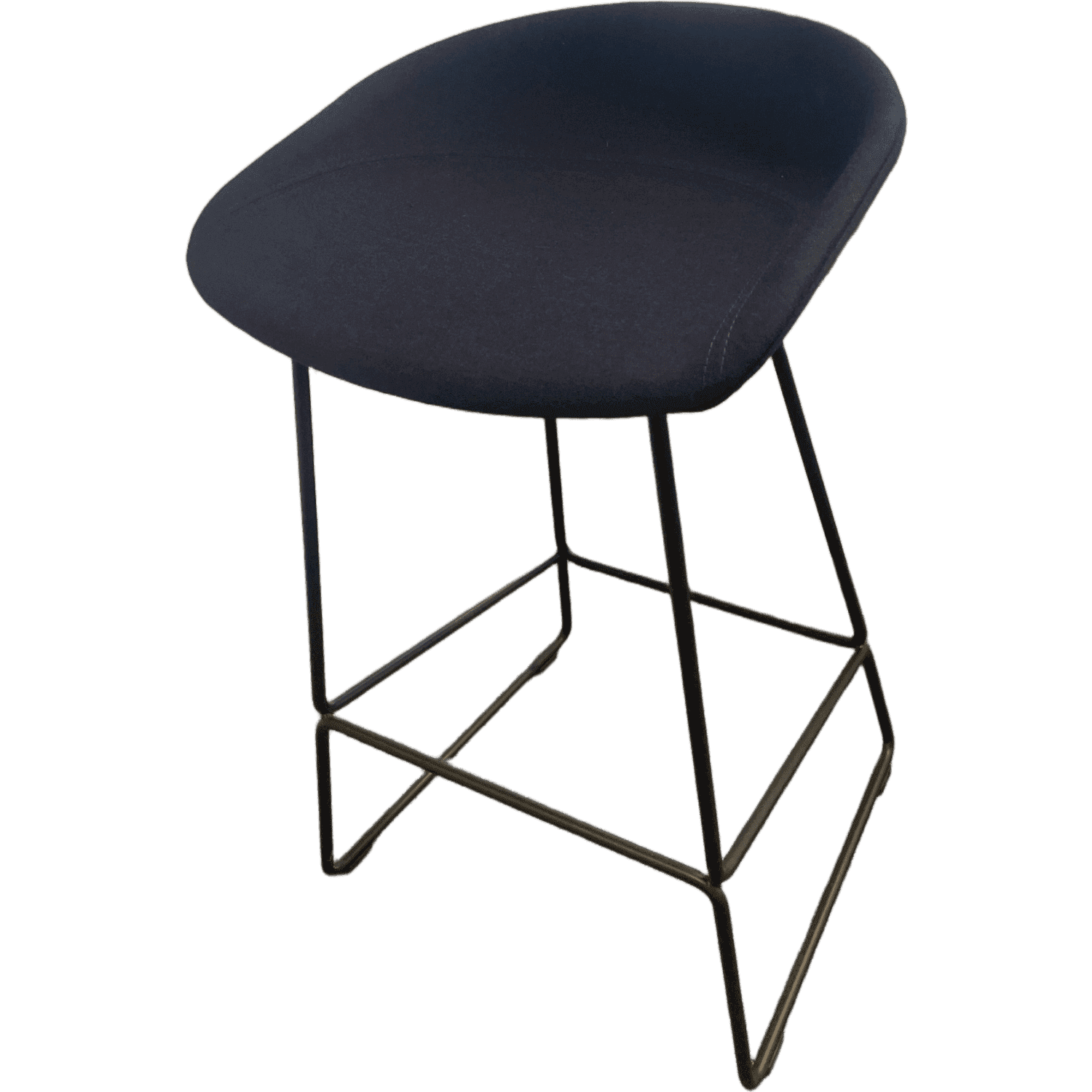 Navy Fabric High Chair product image