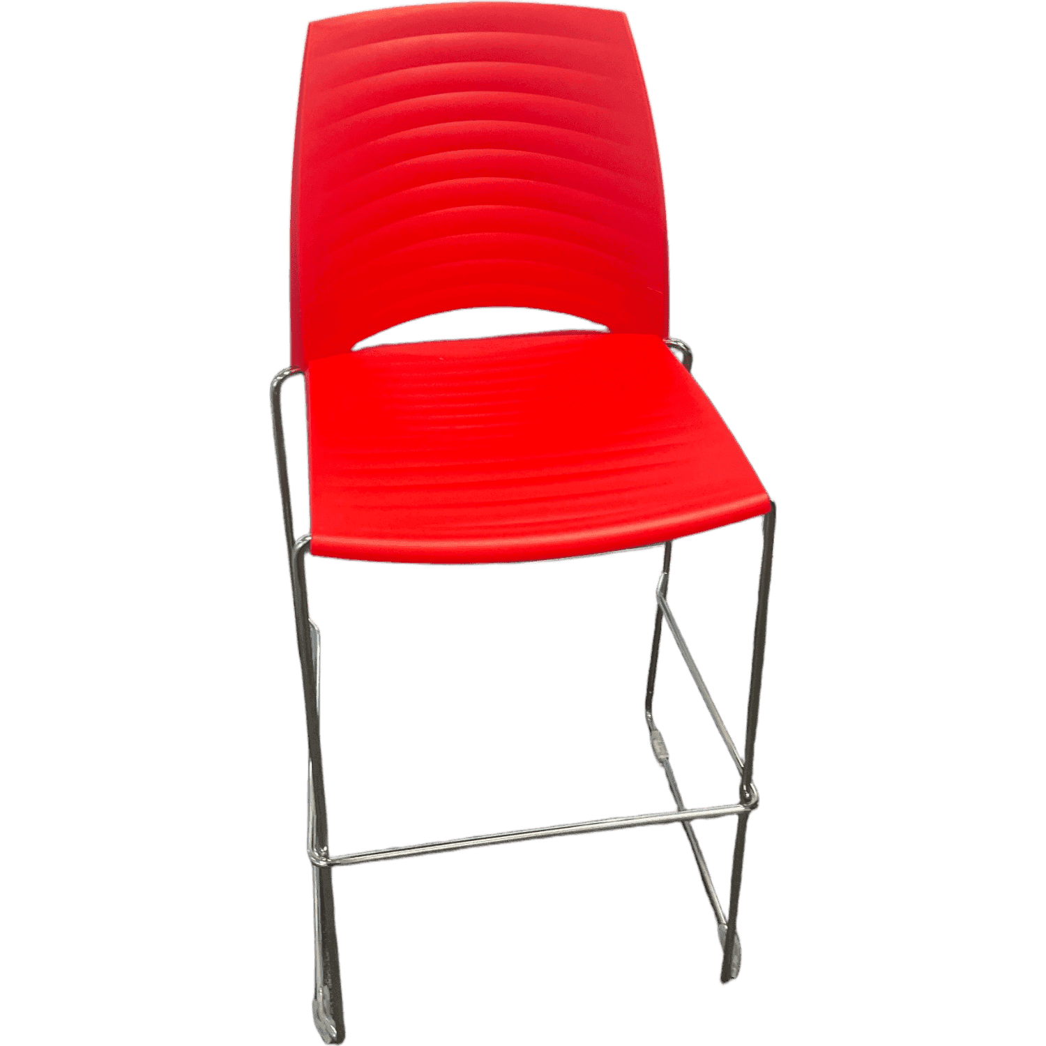 Van Der Sluis Red Plastic Bar High Chair product image