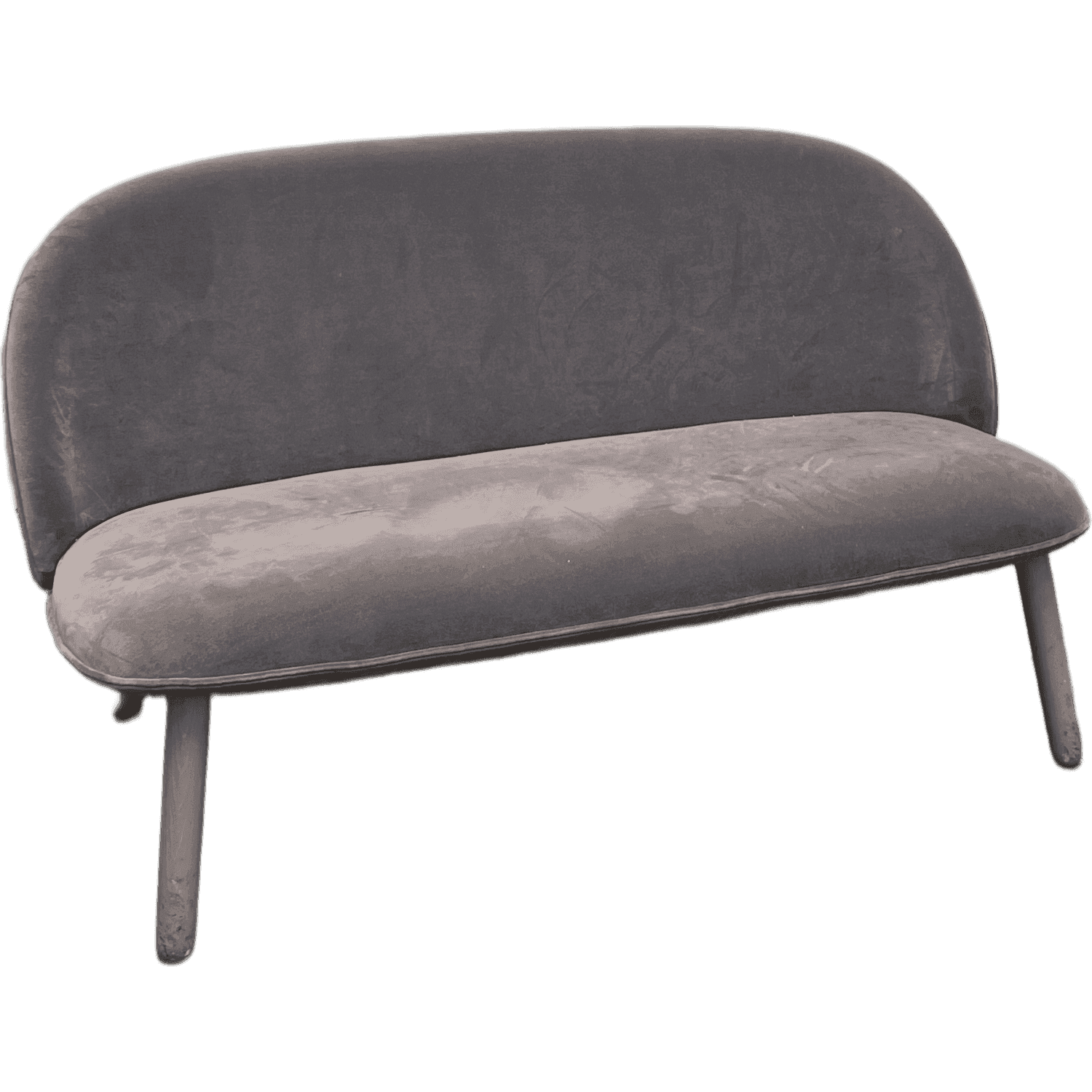 Normann Gray Fabric Armchair product image