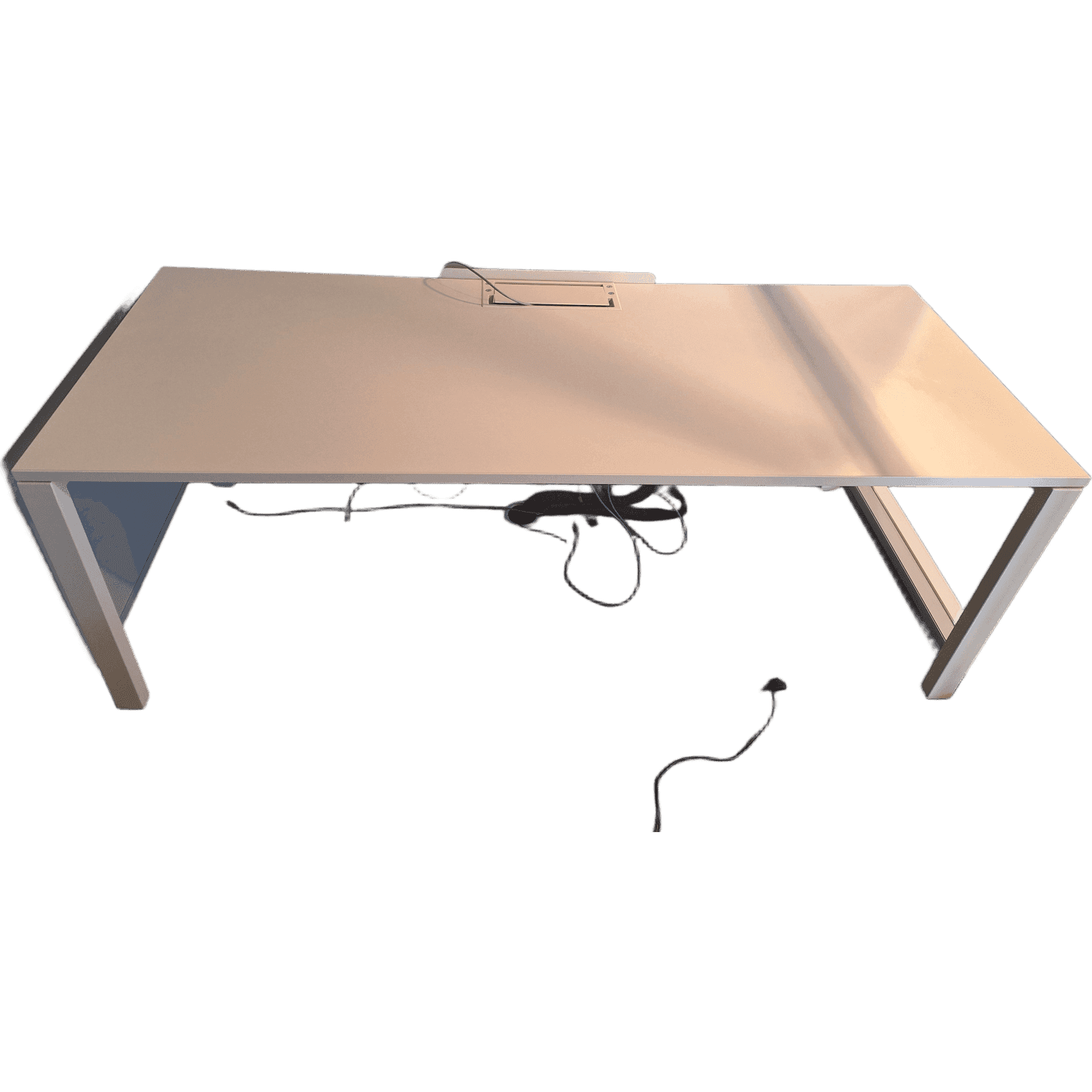 Vitra 200cm WorKit white desk with small damage on the top product image