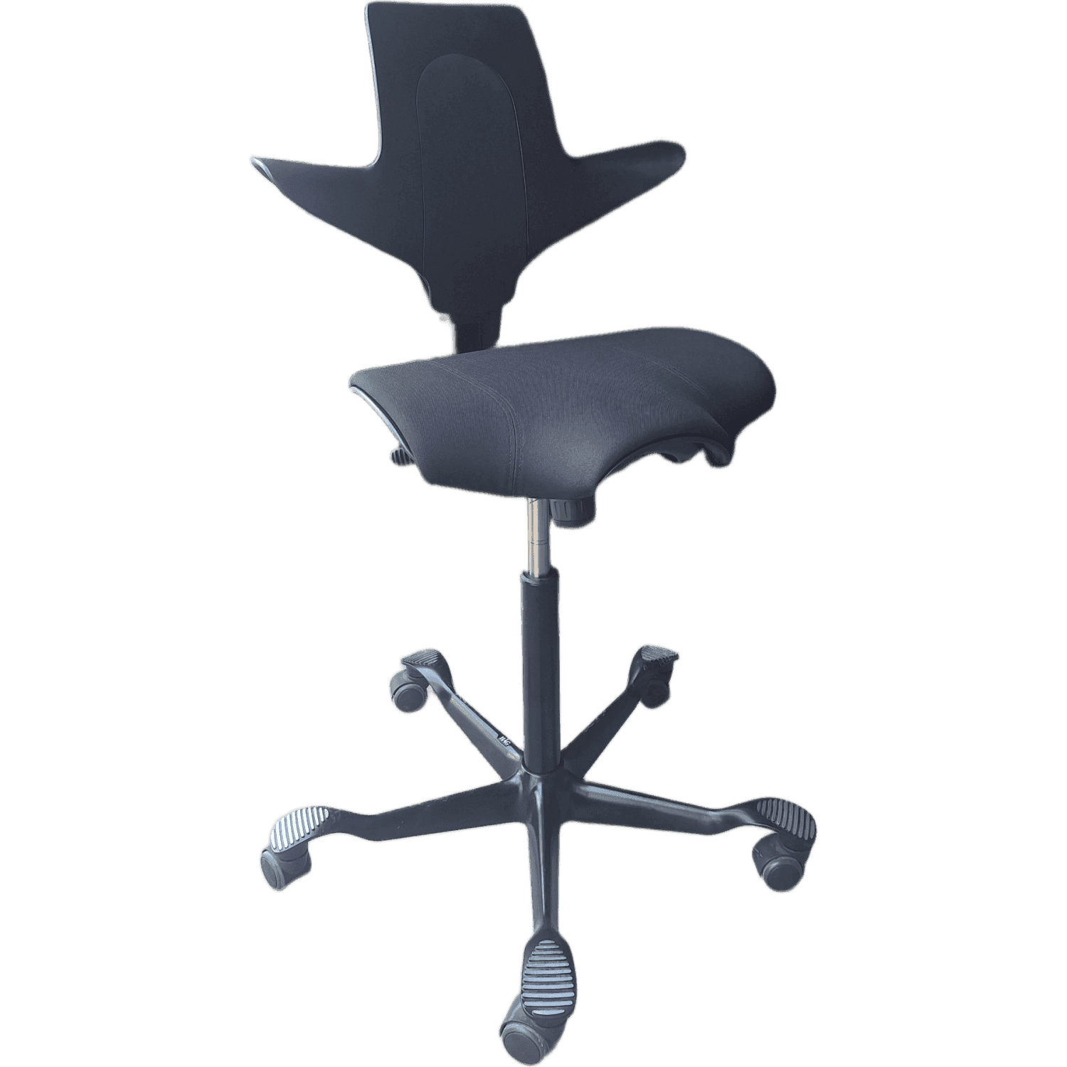 Hag Capisco Puls Black Fabric Swivel Office Chair product image