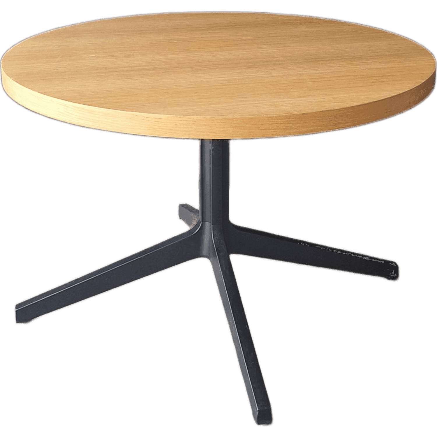 80cm Tan Wood Round Table product image