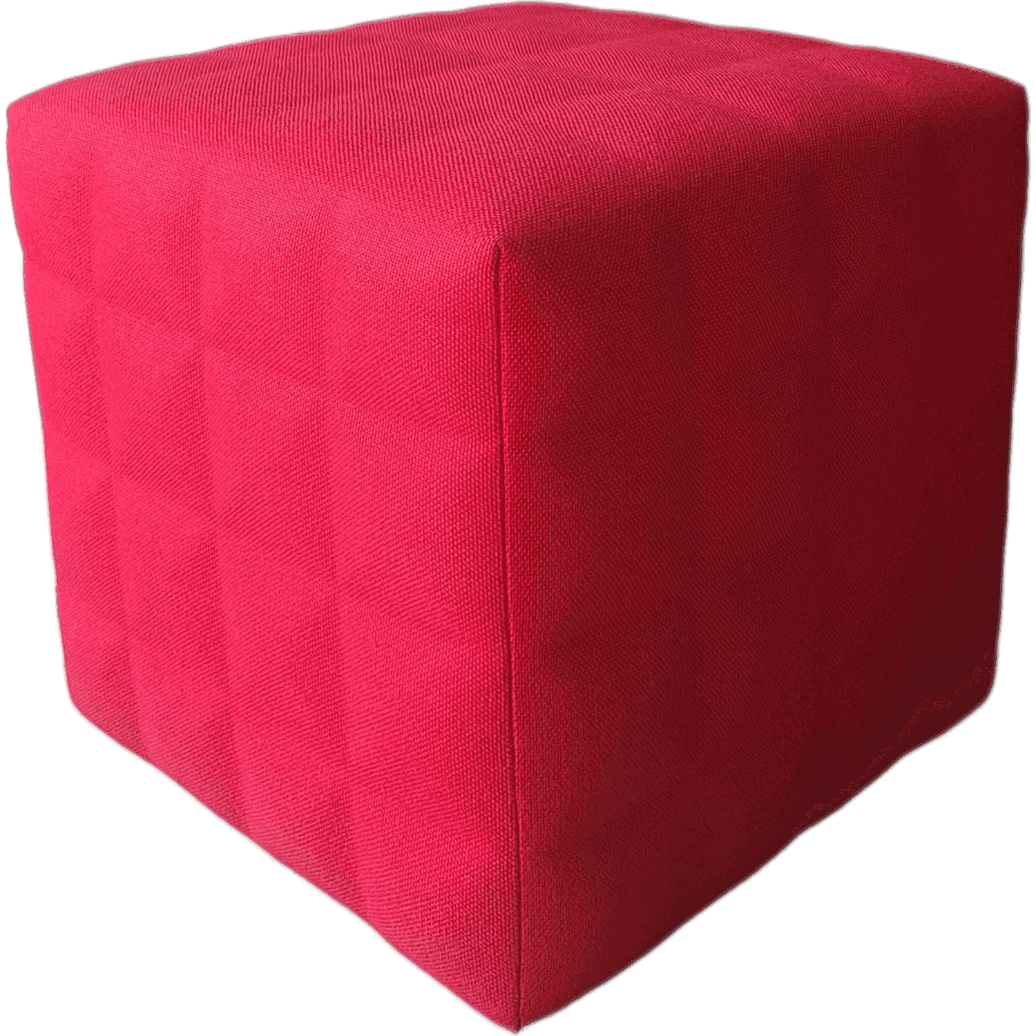 BuzziSpace acoustic Red Fabric pouffe product image