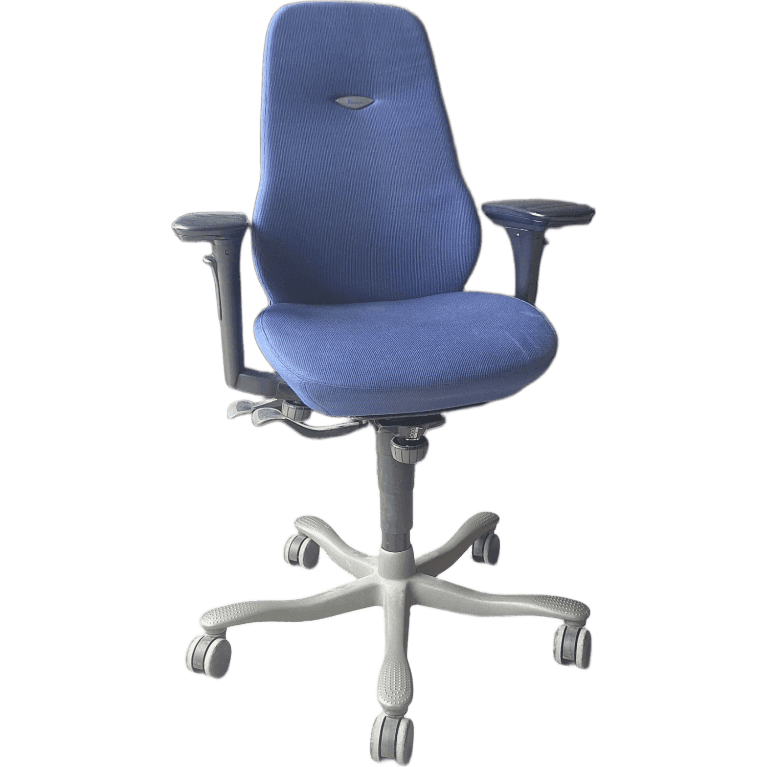 Kinnarps 8000 Ergonomic Navy Blue Fabric Office Chair product image