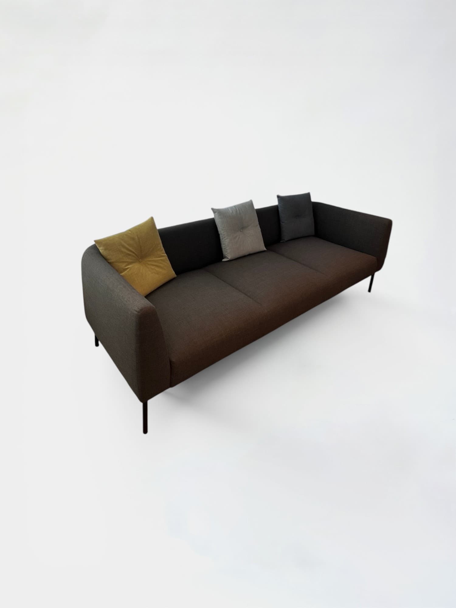 Canapé Martela en tissu gris-0