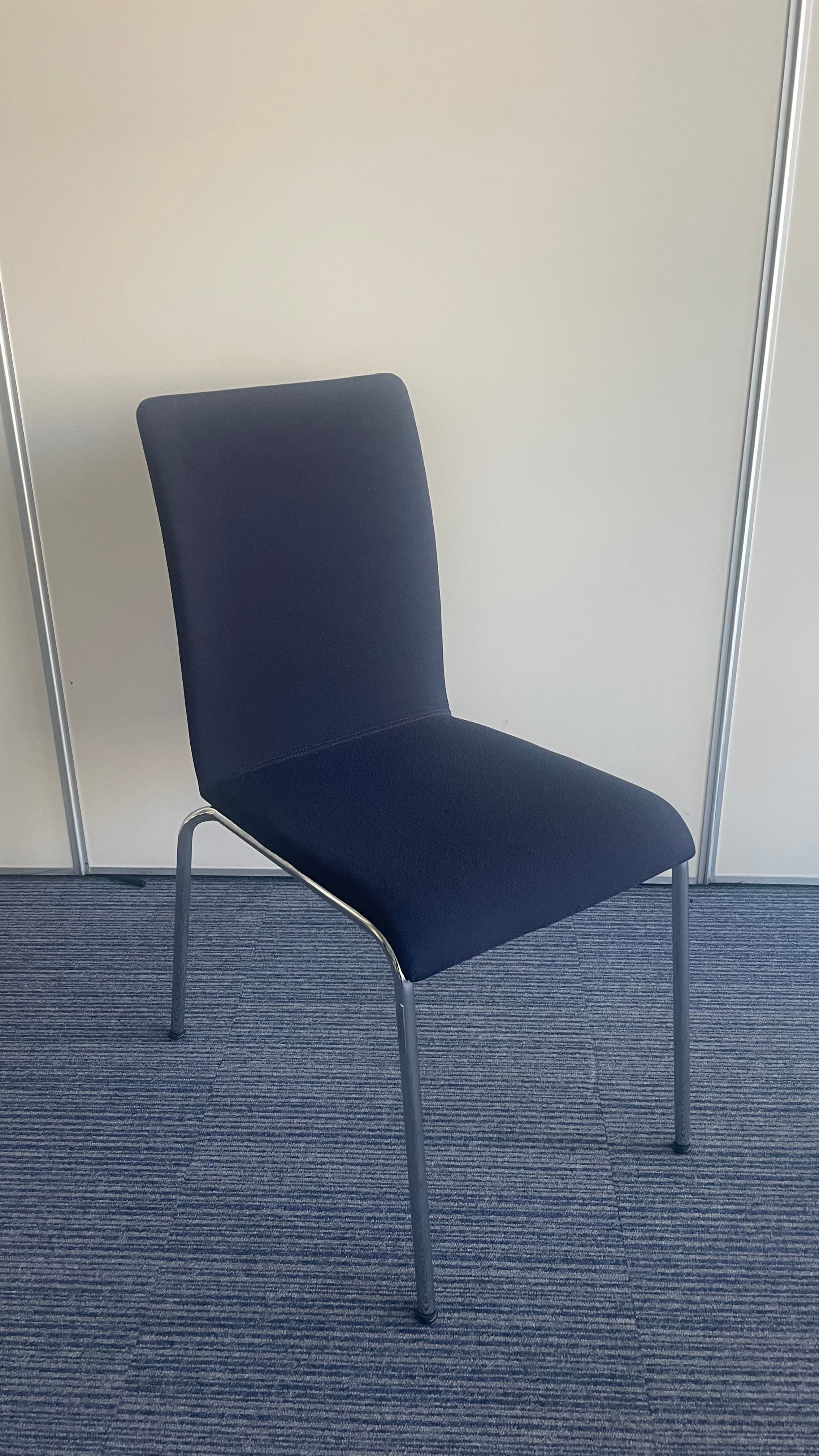 Narbutas Moon Black Fabric Chair-1