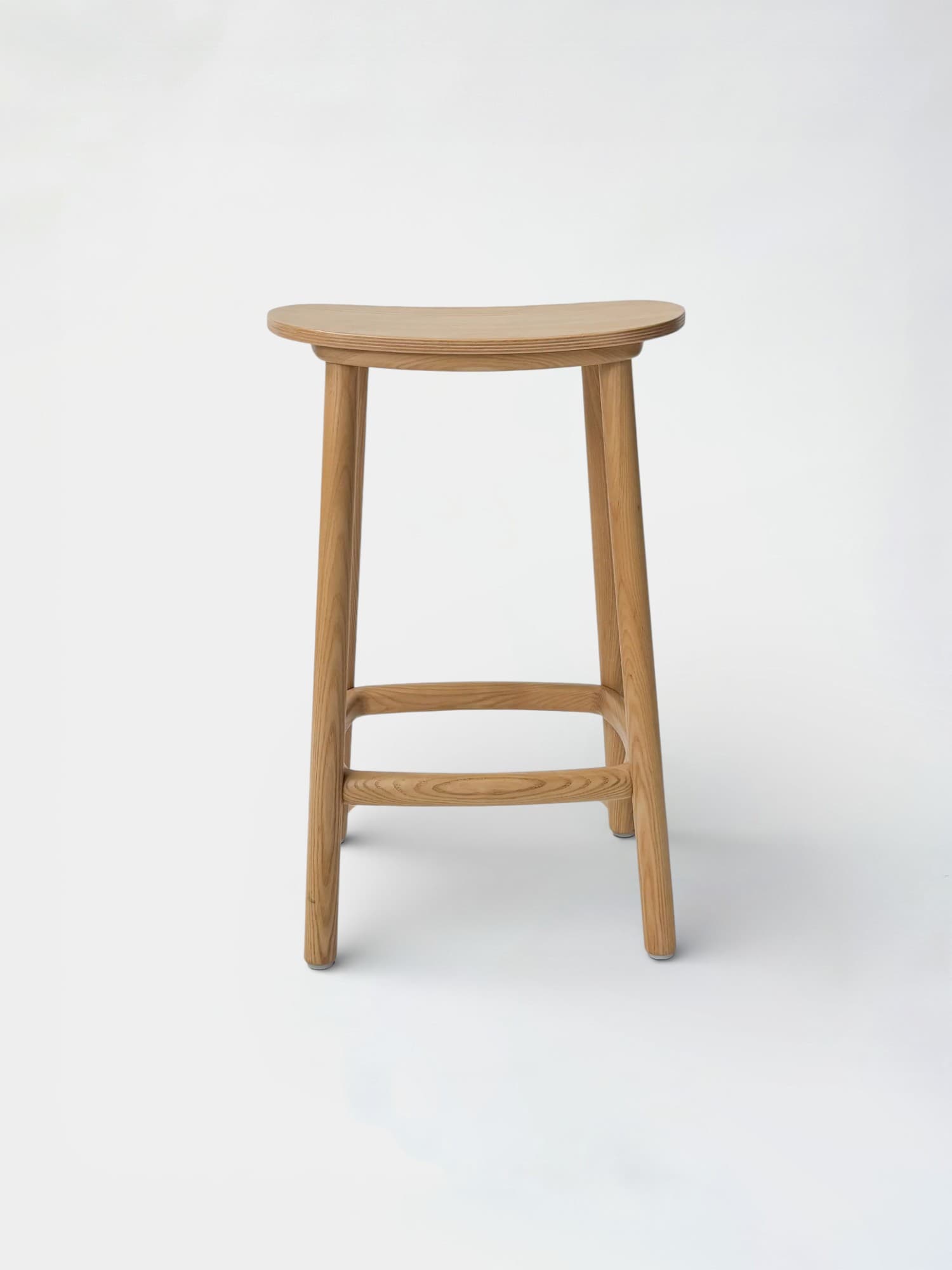 CRUSO Natural Oak Stool - 65cm-1
